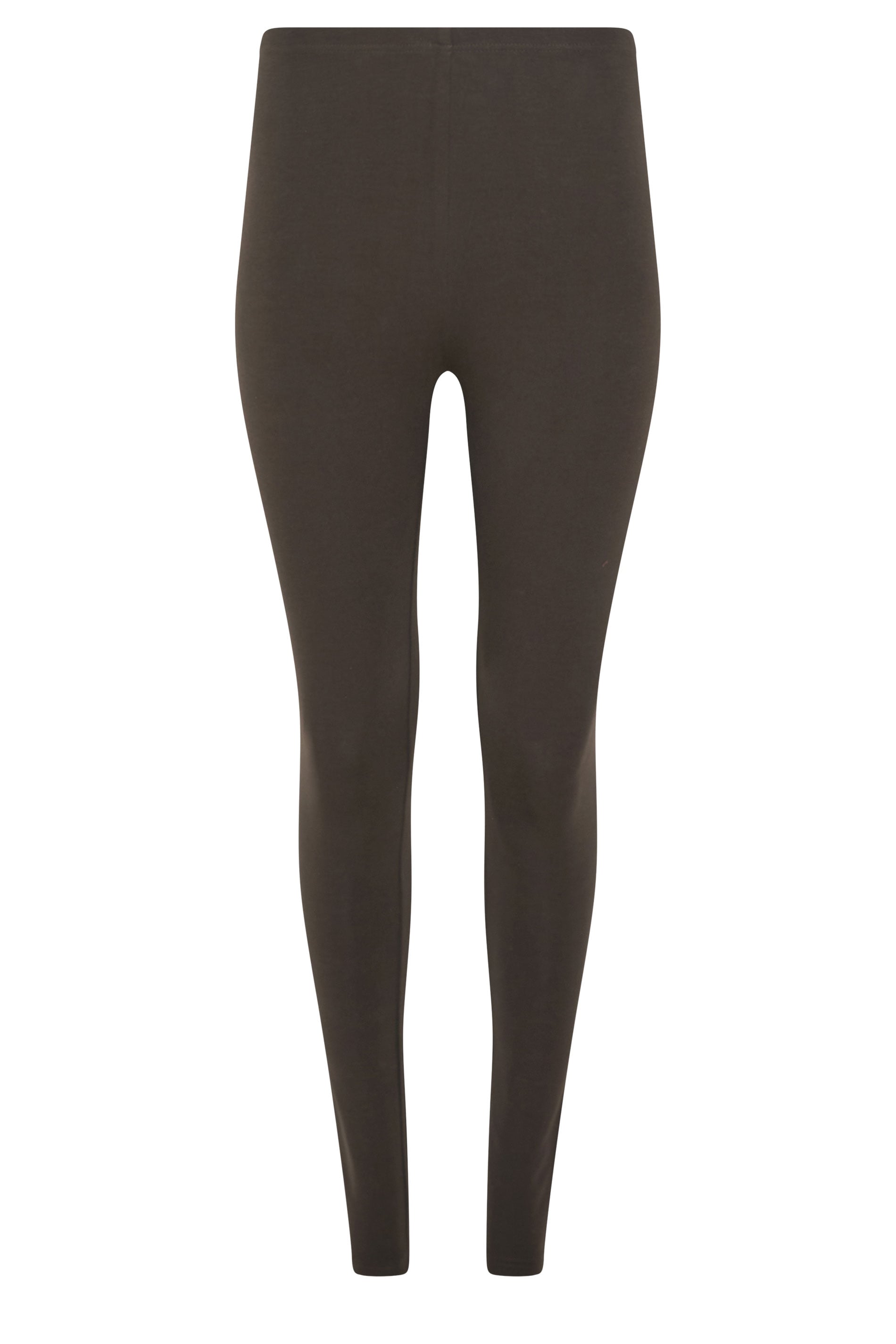 M&Co Chocolate Brown Stretch Leggings | M&Co 1