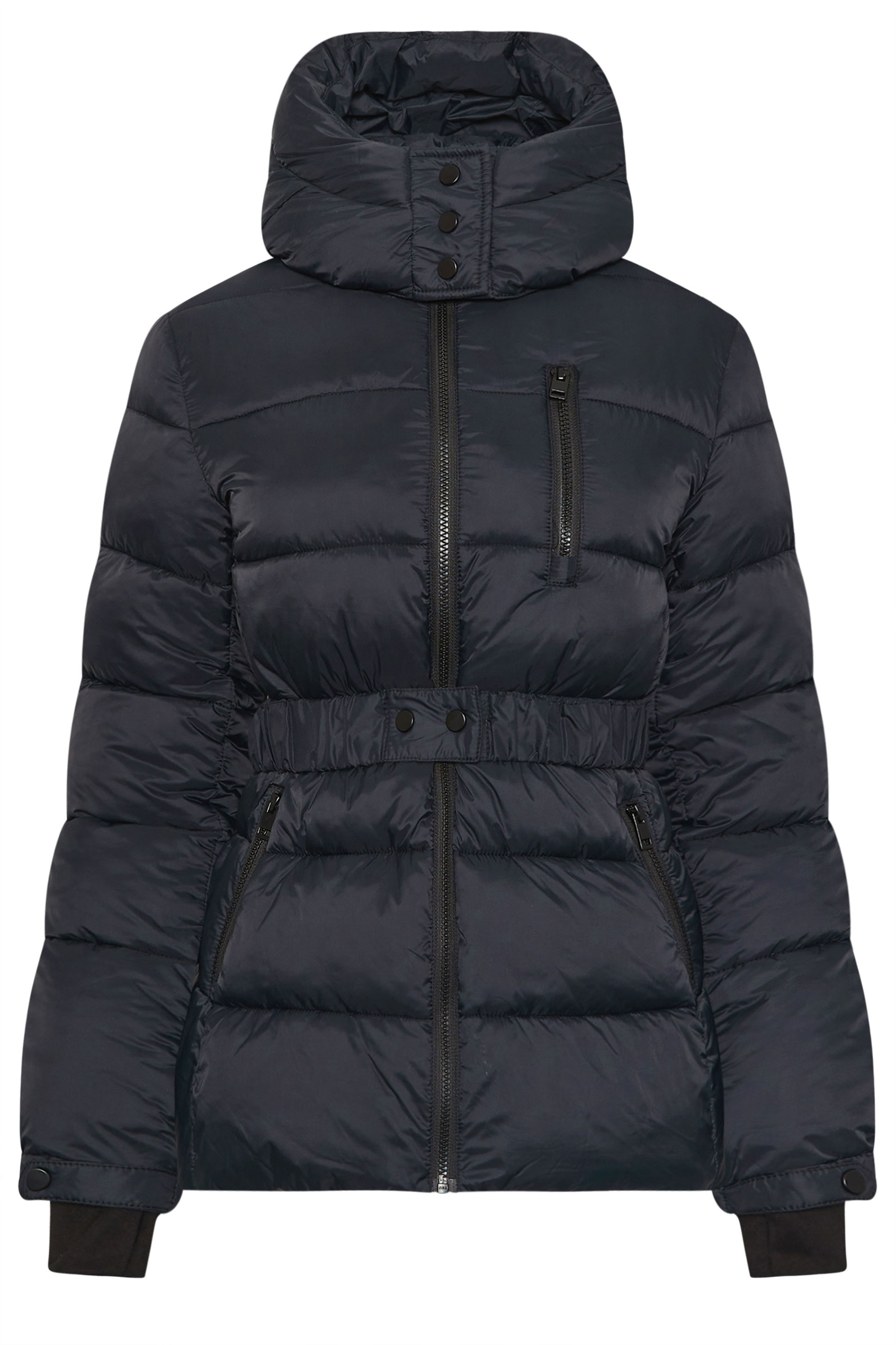 PixieGirl Petite Women's Black Padded Ski Jacket | PixieGirl 5