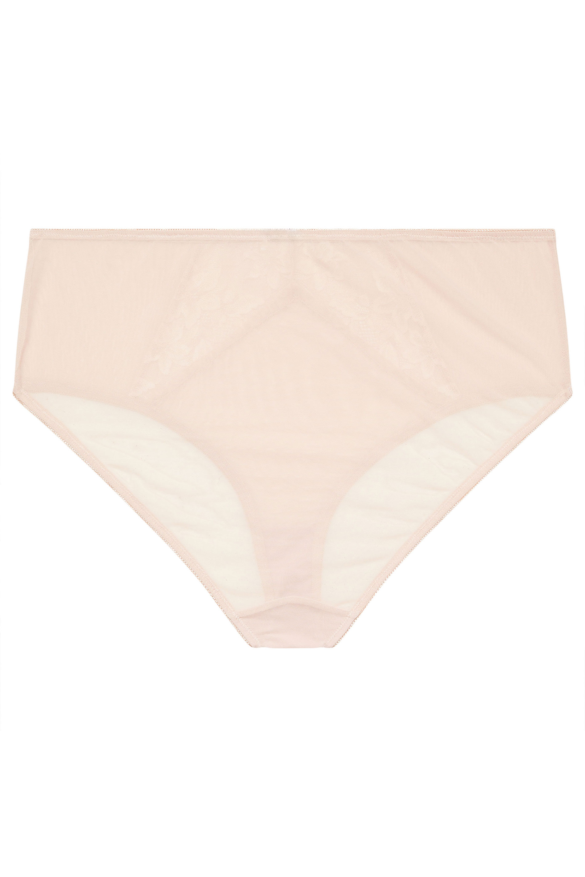 YOURS Plus Size Pink Floral Lace Front Full Briefs | Yours Clothing 6