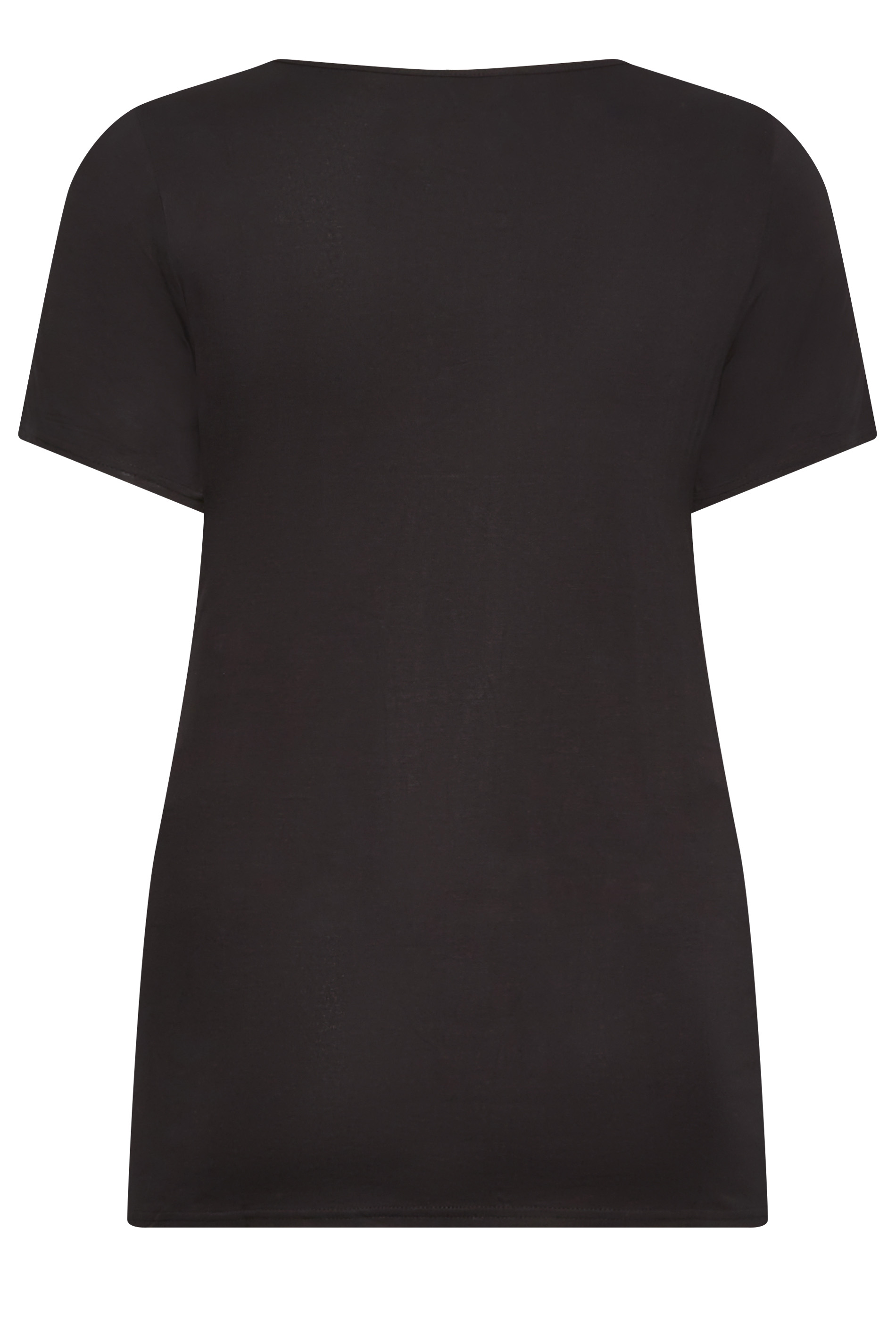 BUMP IT UP MATERNITY Plus Size Black 'Coming Soon' Slogan T-shirt | Yours Clothing 8