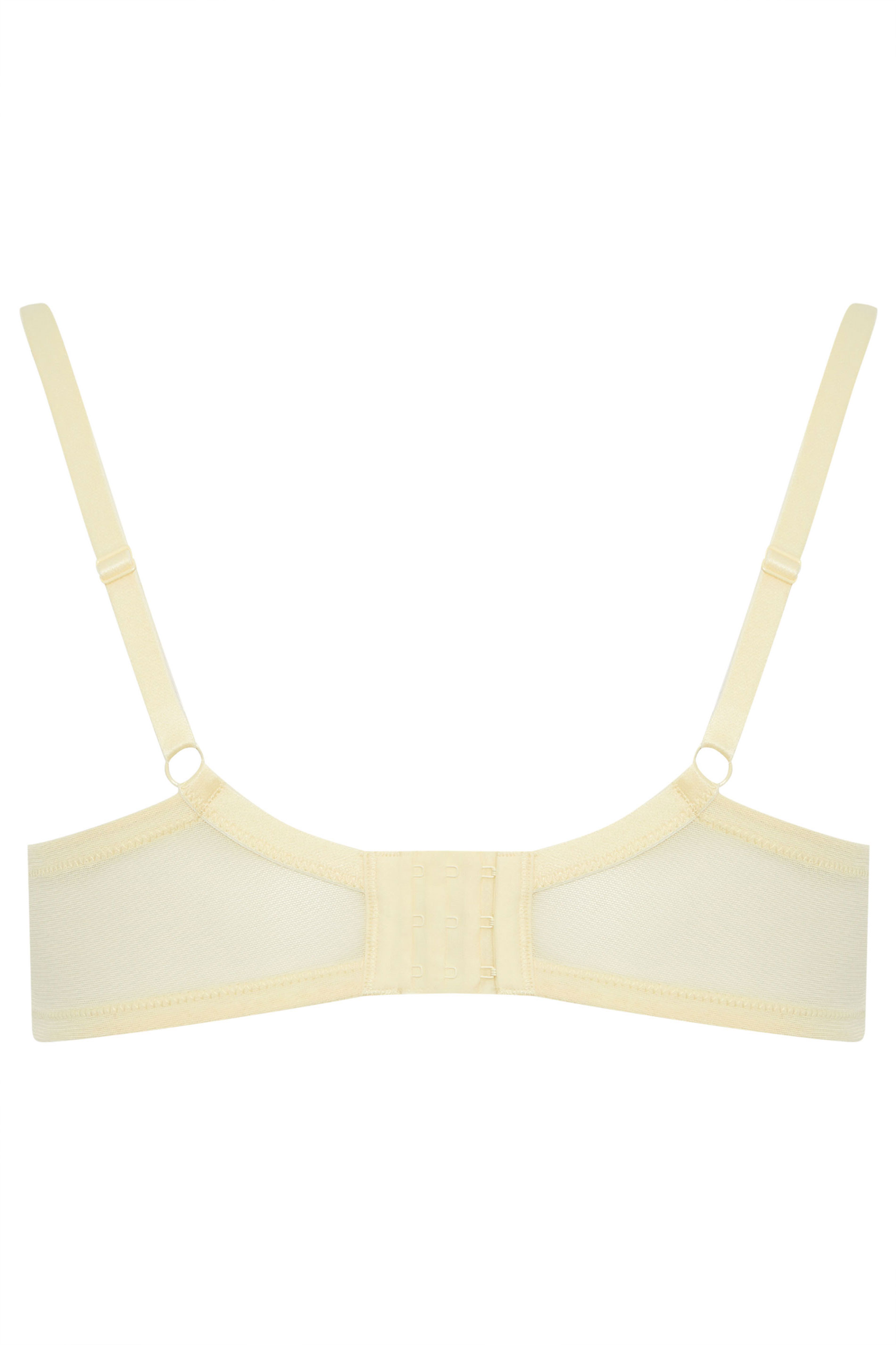 YOURSET 3 PACK Plus Size Black & Yellow Moulded Underwired T-Shirt Bras | Yours Clothing 11