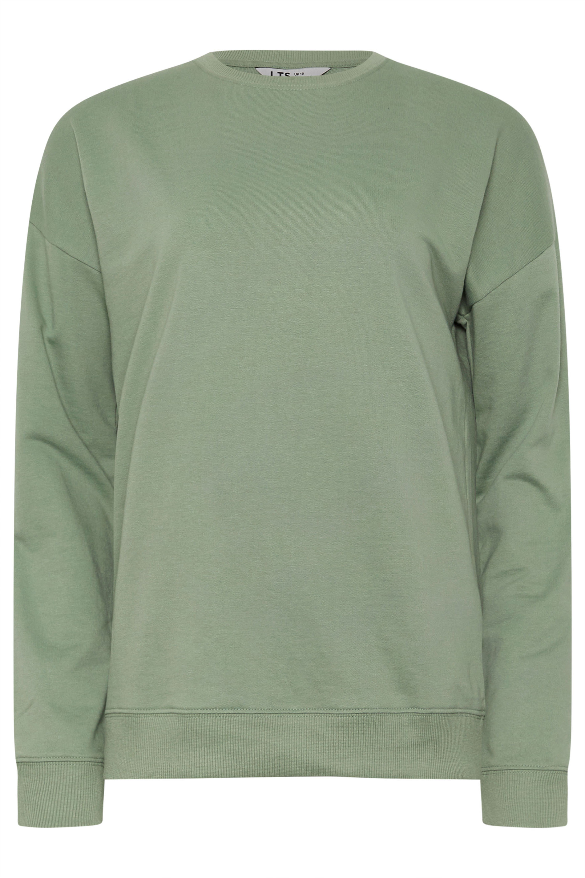 LTS Tall Sage Green Crew Neck Sweatshirt | Long Tall Sally 5