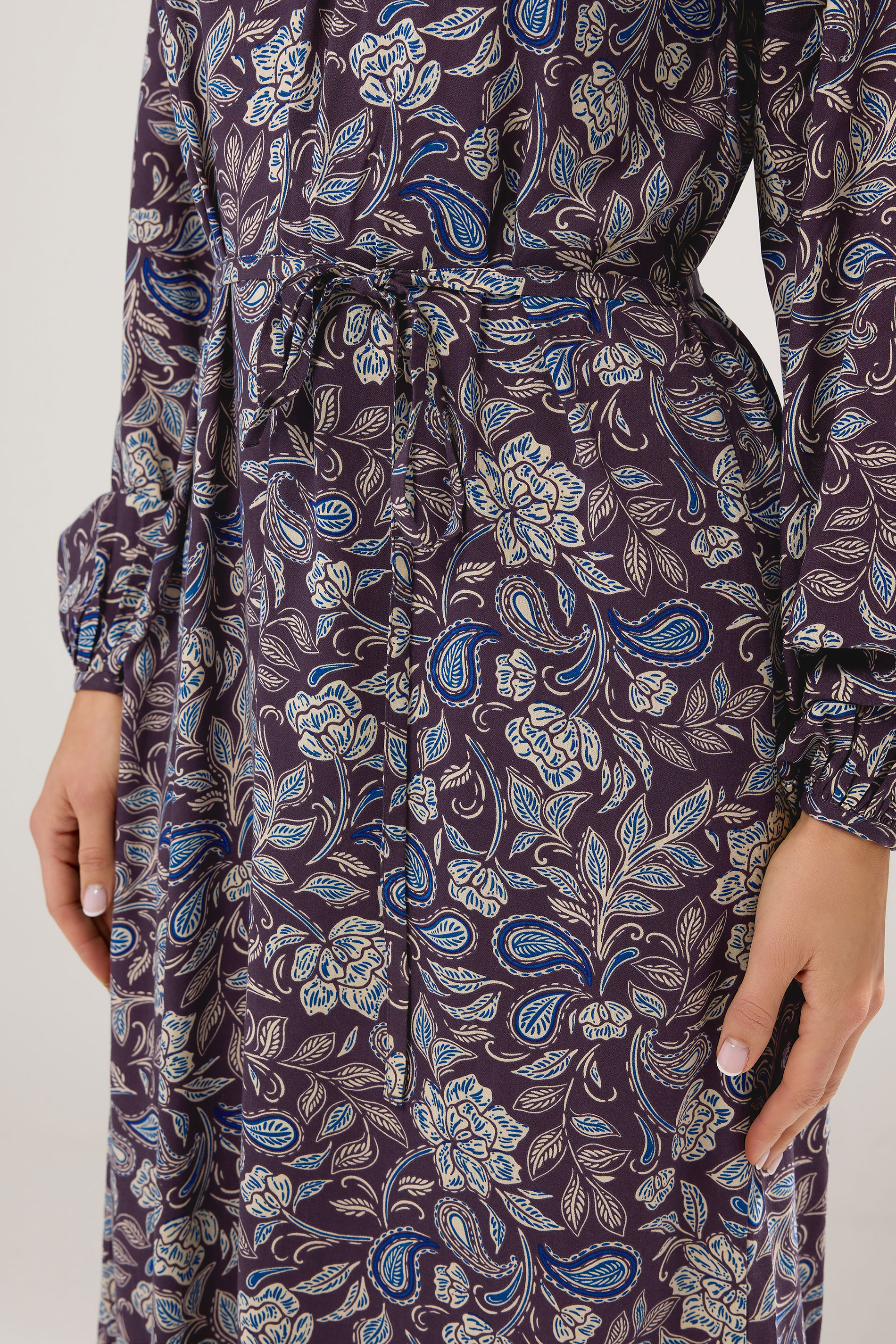 LTS Tall Purple Floral Maxi Dress | Long Tall Sally 4