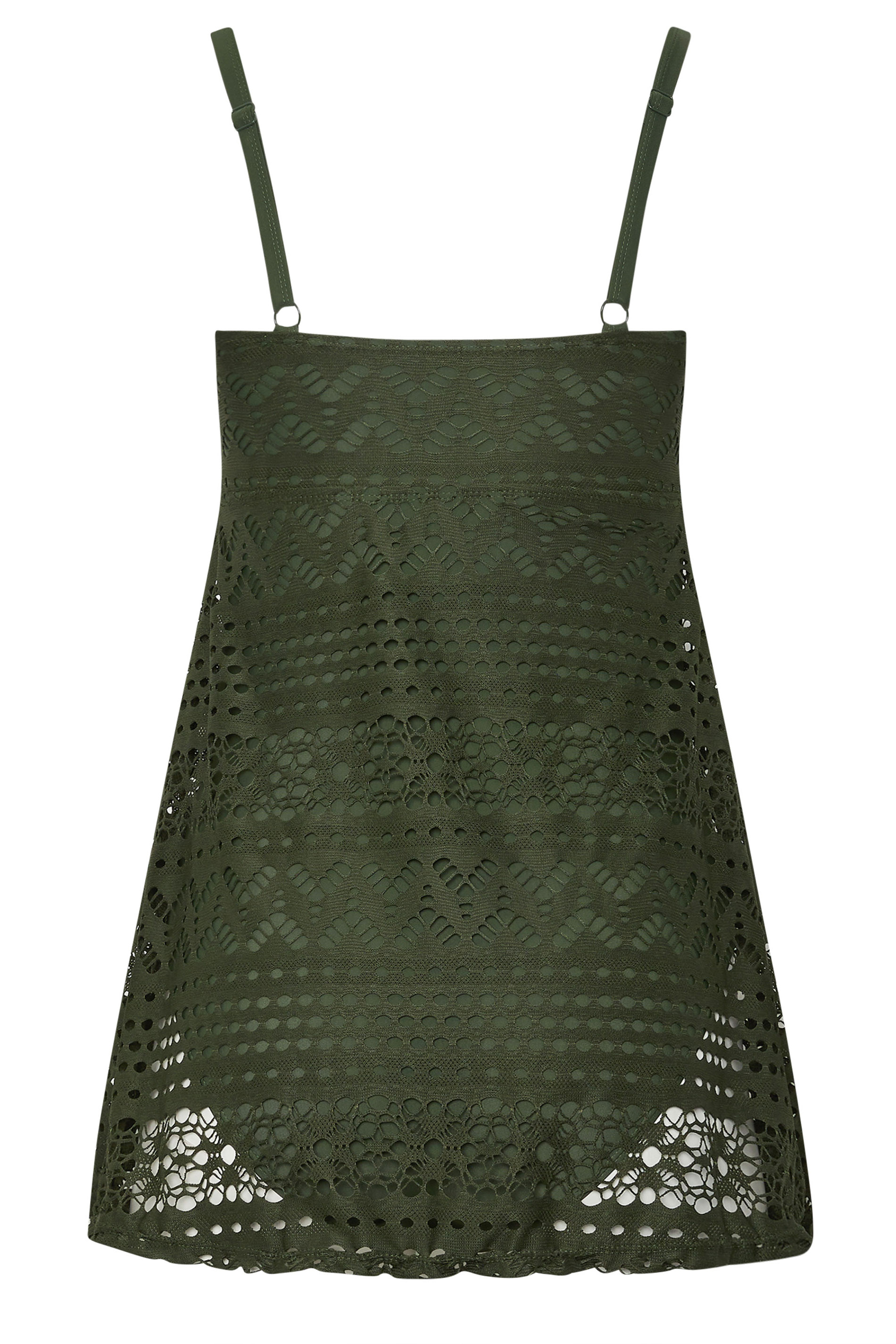 LTS Tall Green Crochet Swimskirt | Long Tall Sally  6