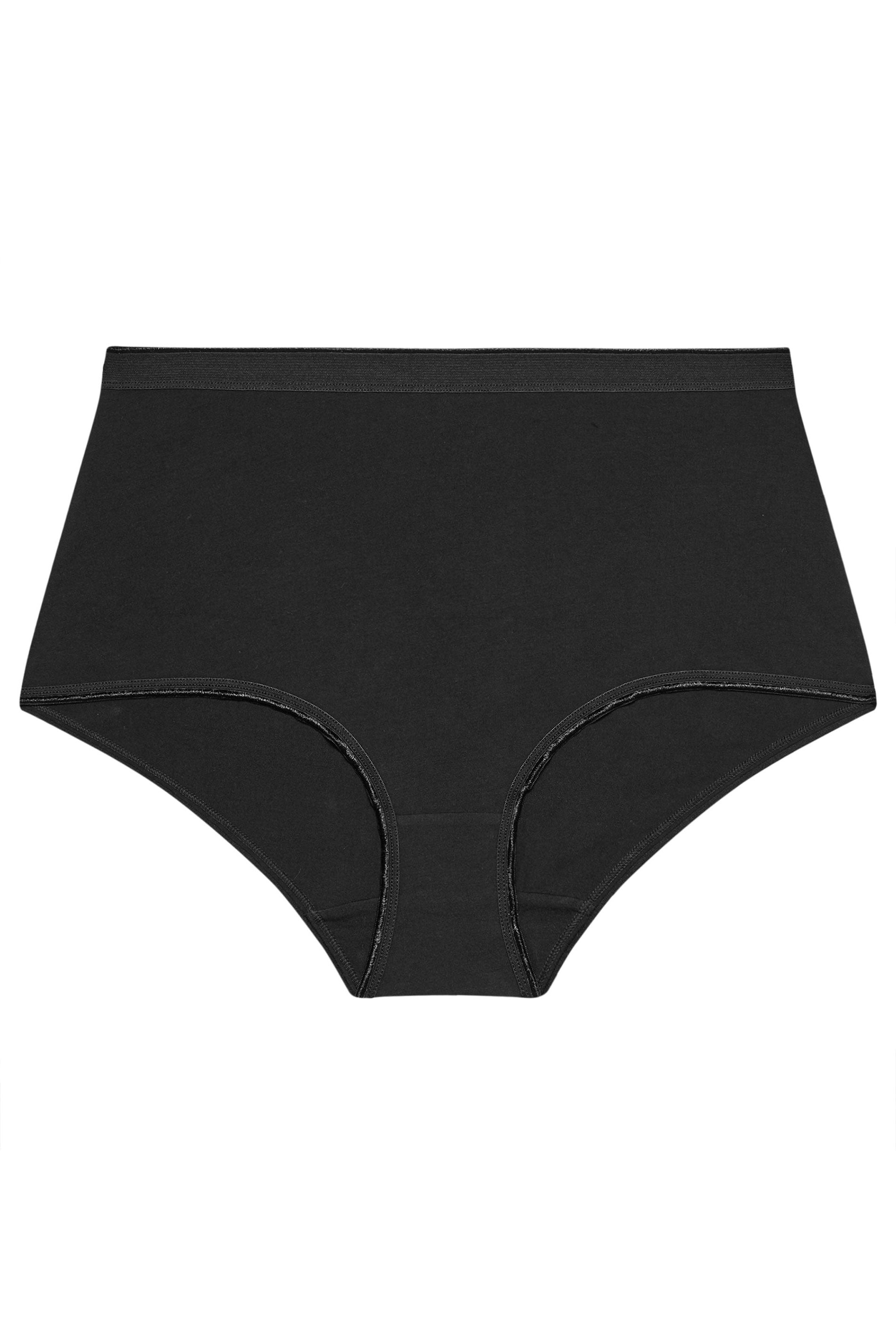 YOURSET 5 PACK Plus Size Teal Green Animal Print Full Briefs | Yours Clothing 9