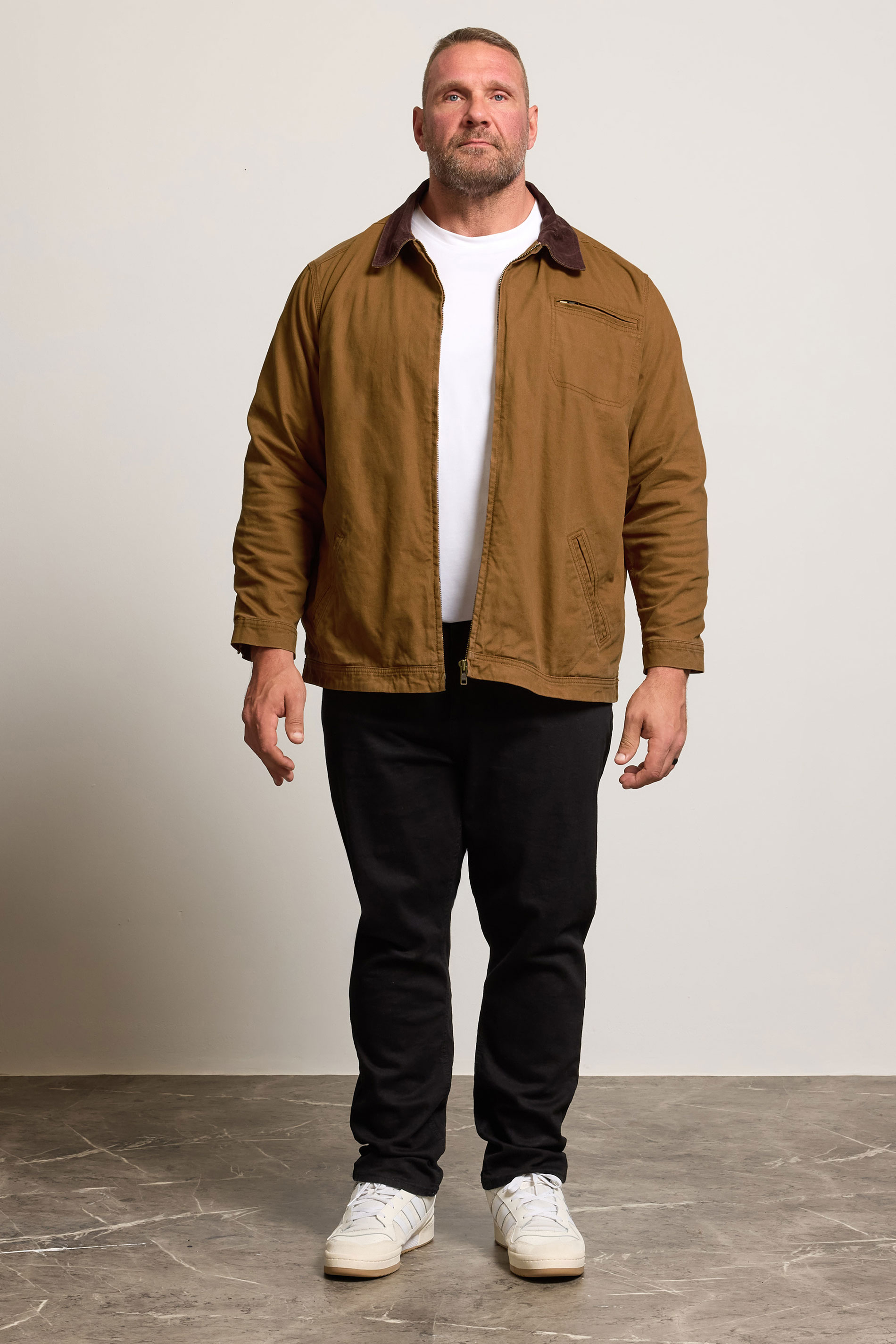 BadRhino Big & Tall Brown Canvas Worker Jacket | BadRhino 2
