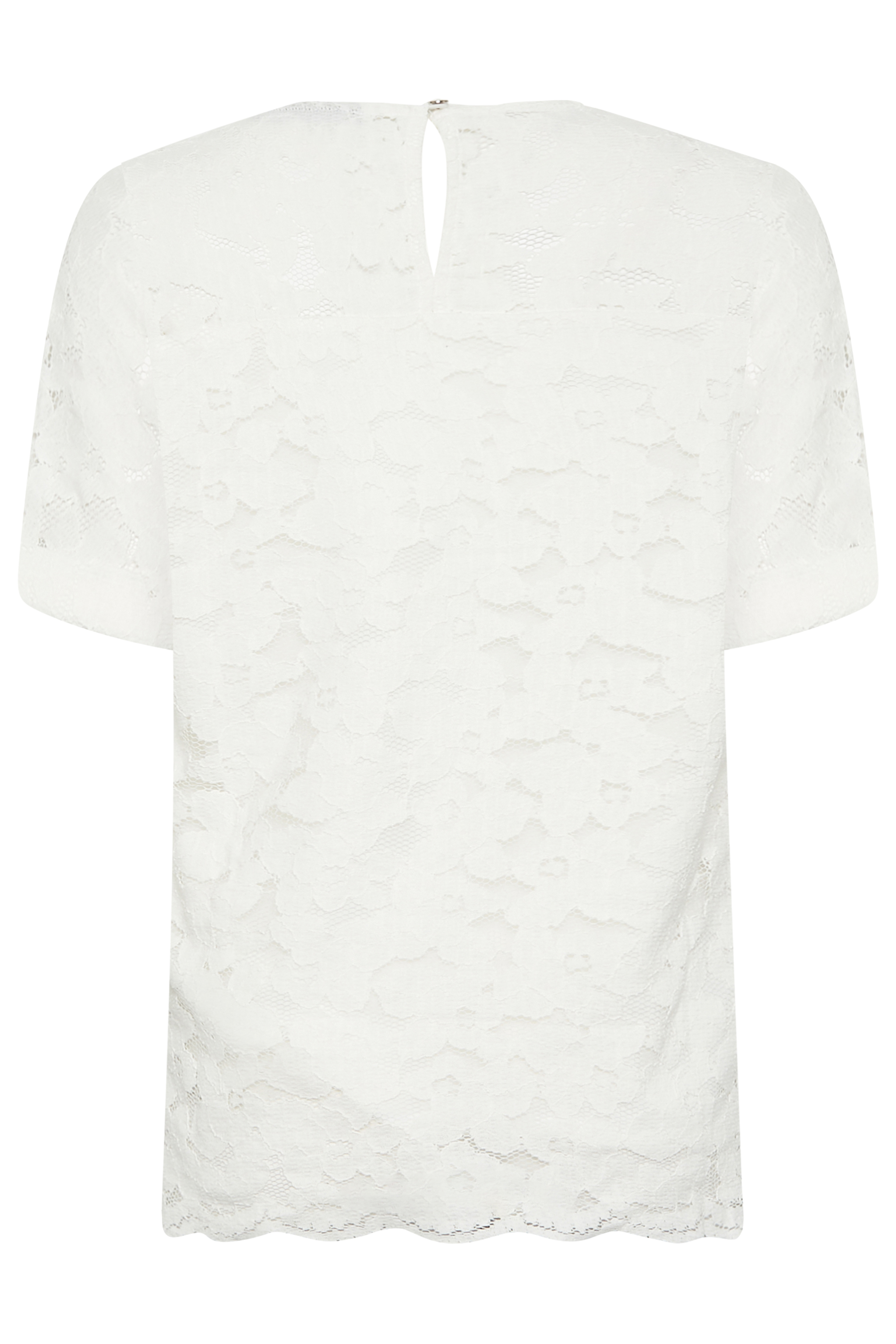 M&Co Ivory White Lace Blouse | M&Co 8