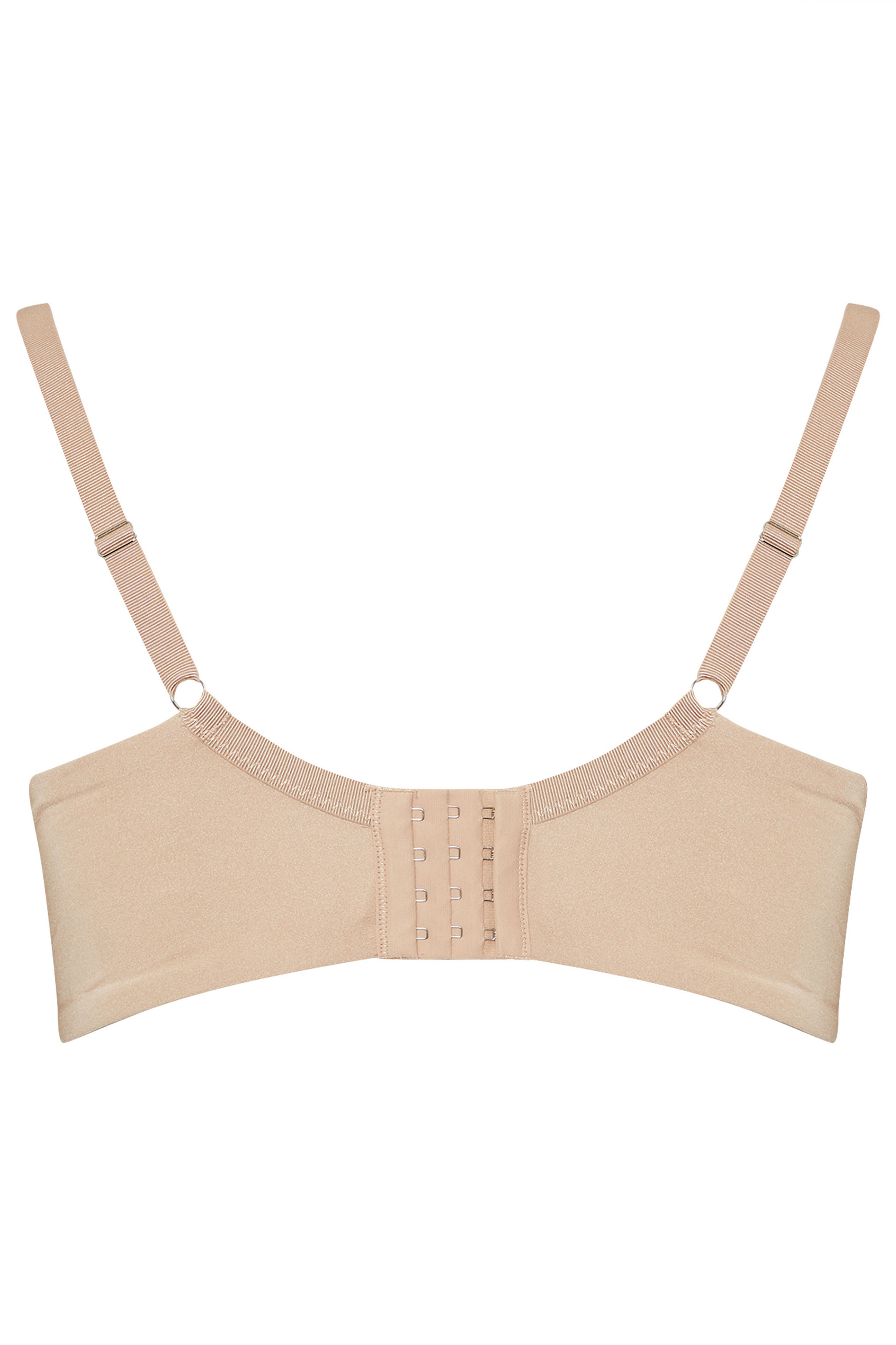 YOURS Plus Size Nude Moulded Underwired New T-Shirt Bra | Yours Clothing 7