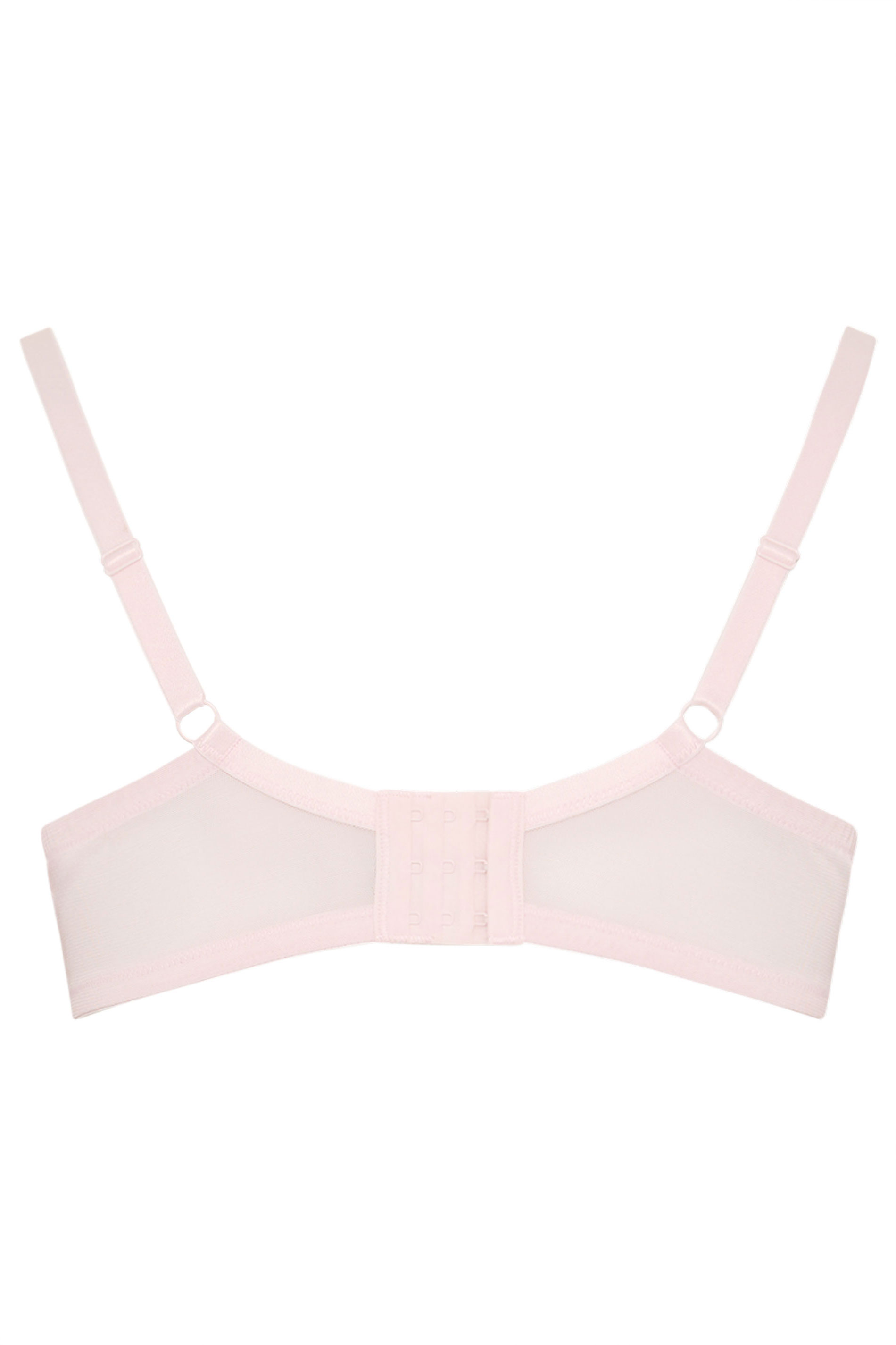YOURSET 2 PACK Plus Size Pink & Grey Padded Underwired Bras | Yours Clothing 11