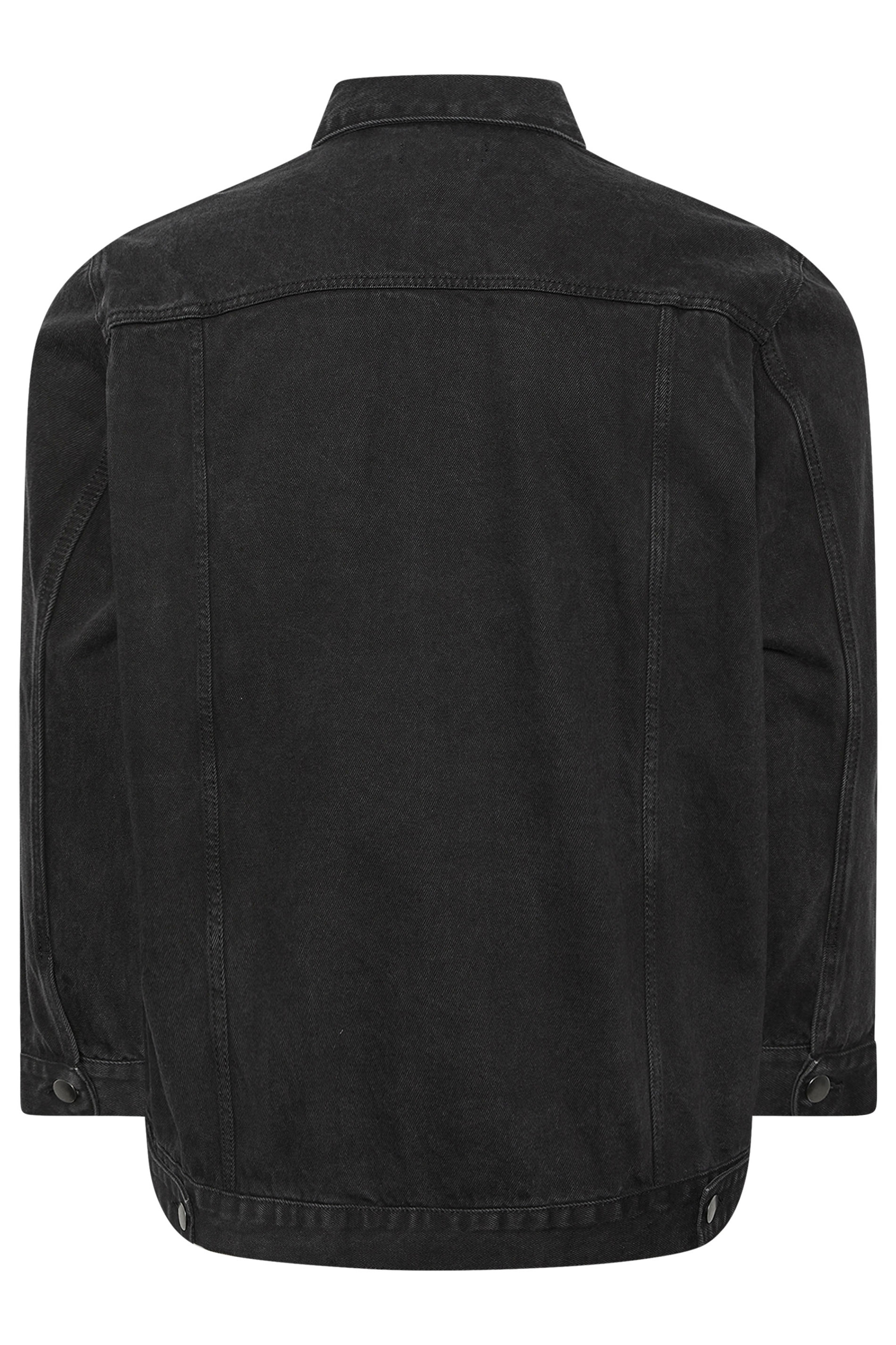 BadRhino Big & Tall Black Denim Jacket | BadRhino 8