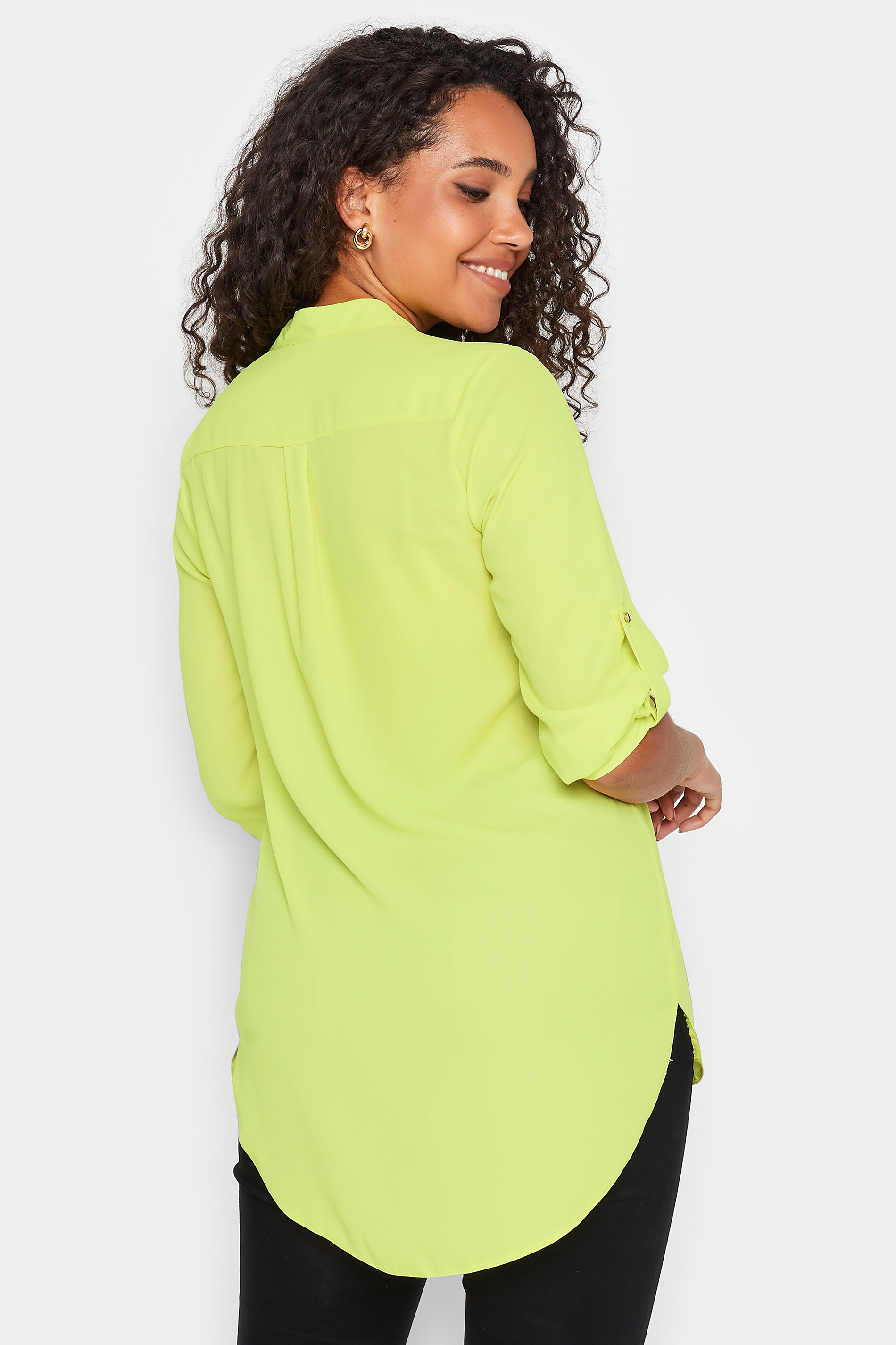 M&Co Green Tab Sleeve Blouse | M&Co 3