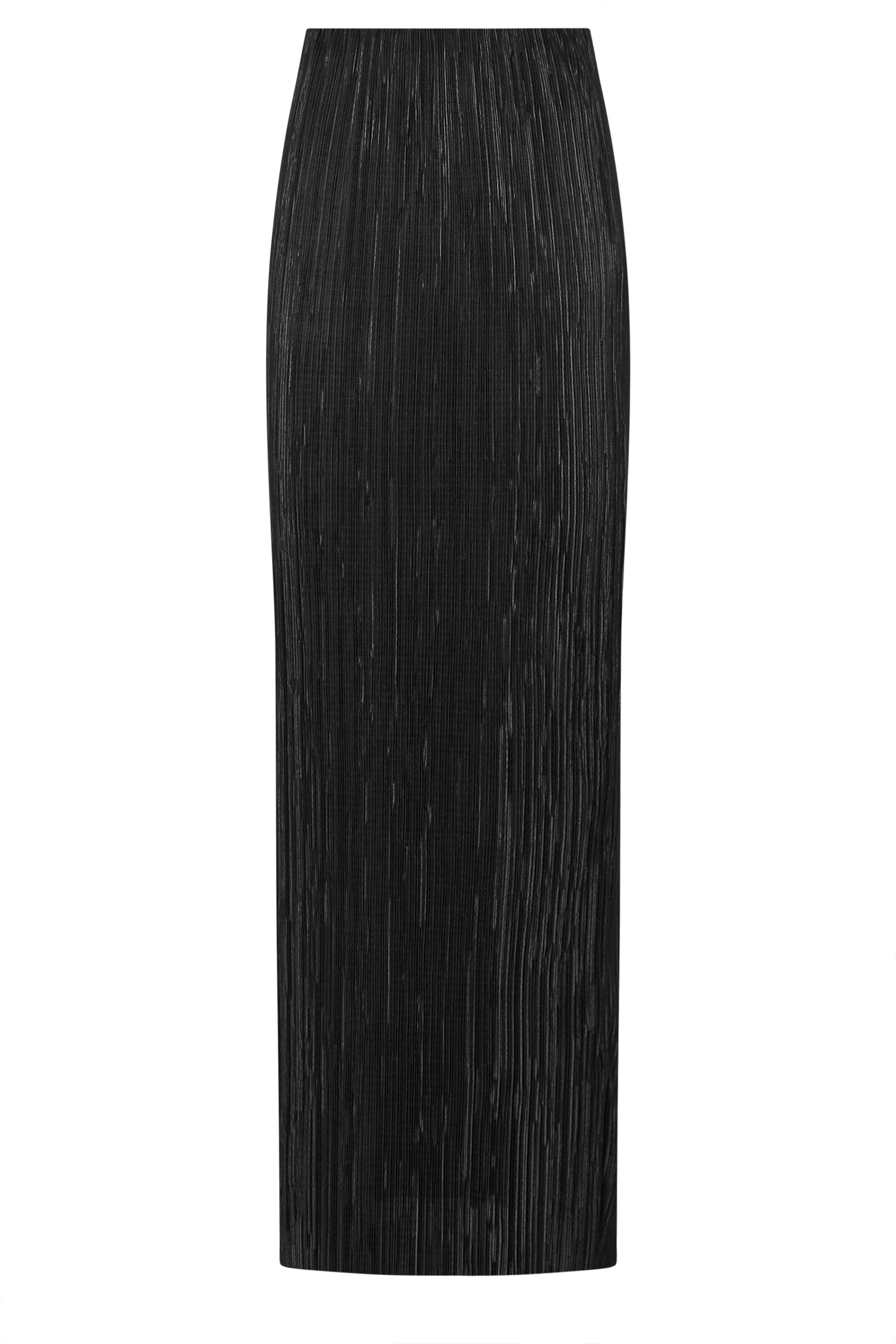 LTS Tall Black Plisse Maxi Skirt | Long Tall Sally 5