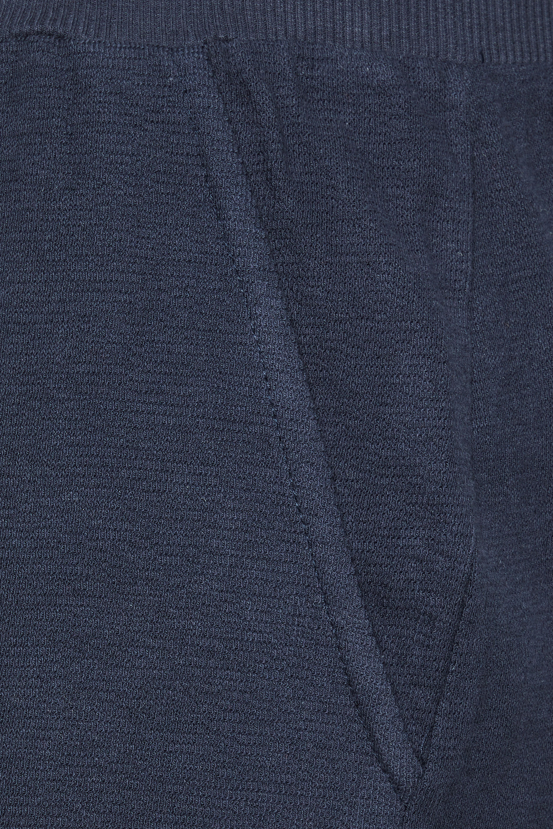 BadRhino Big & Tall Navy Blue Textured Shorts | BadRhino 7