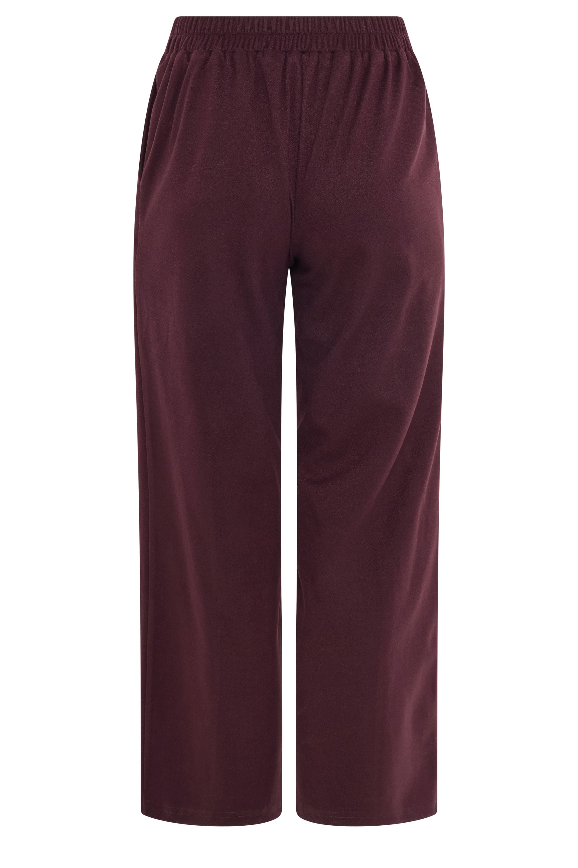 M&Co Berry Purple Pintuck Trousers | M&Co 6