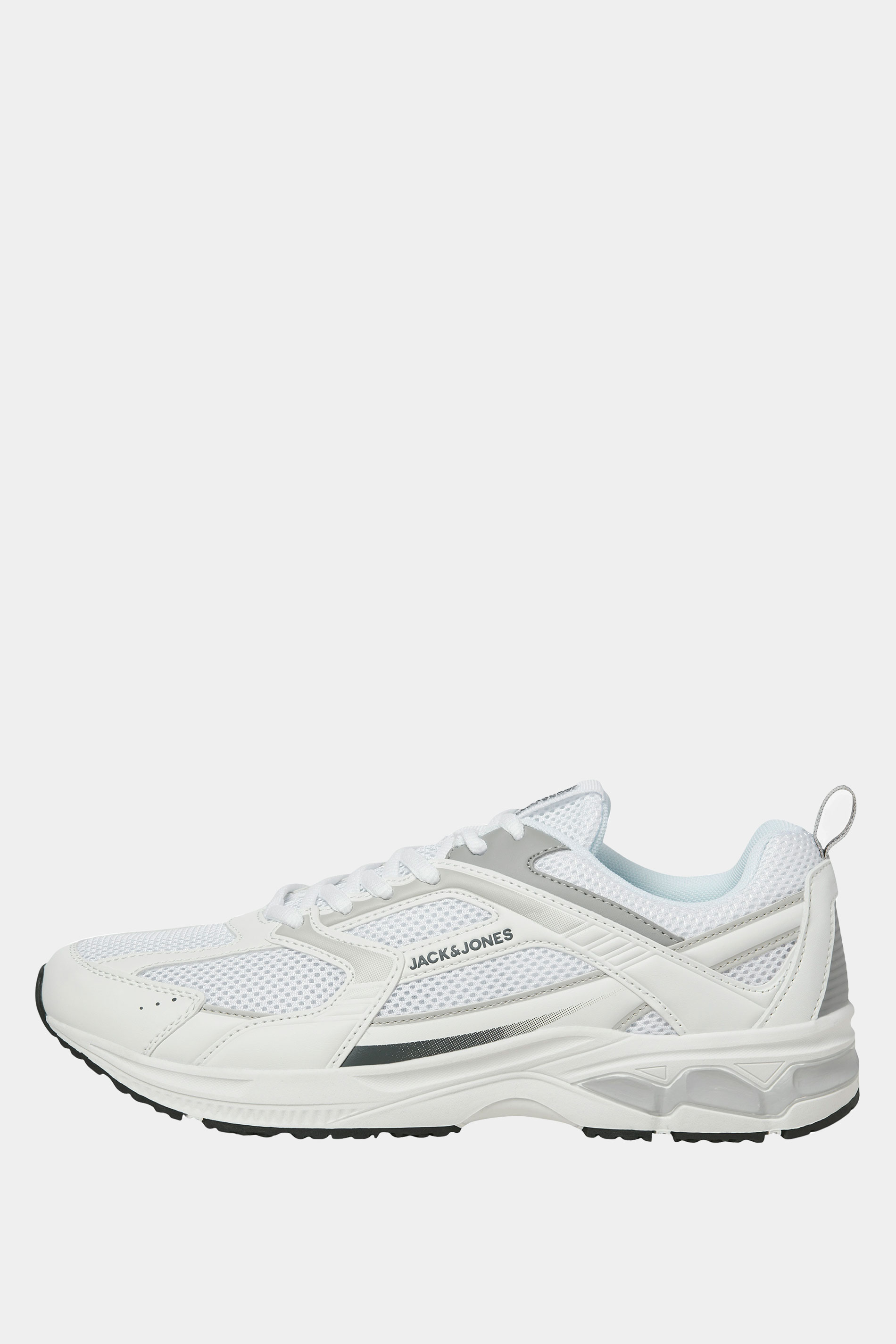 JACK & JONES White Mesh Trainer | BadRhino 2