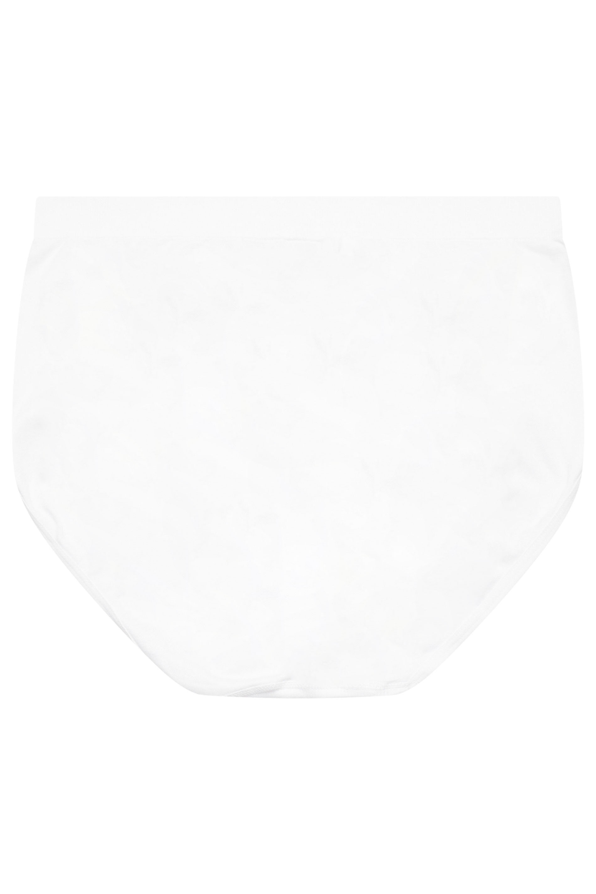 YOURSET Plus Size 2 PACK Black & White Seamless Light Control Full Briefs | Yours Clothing  10