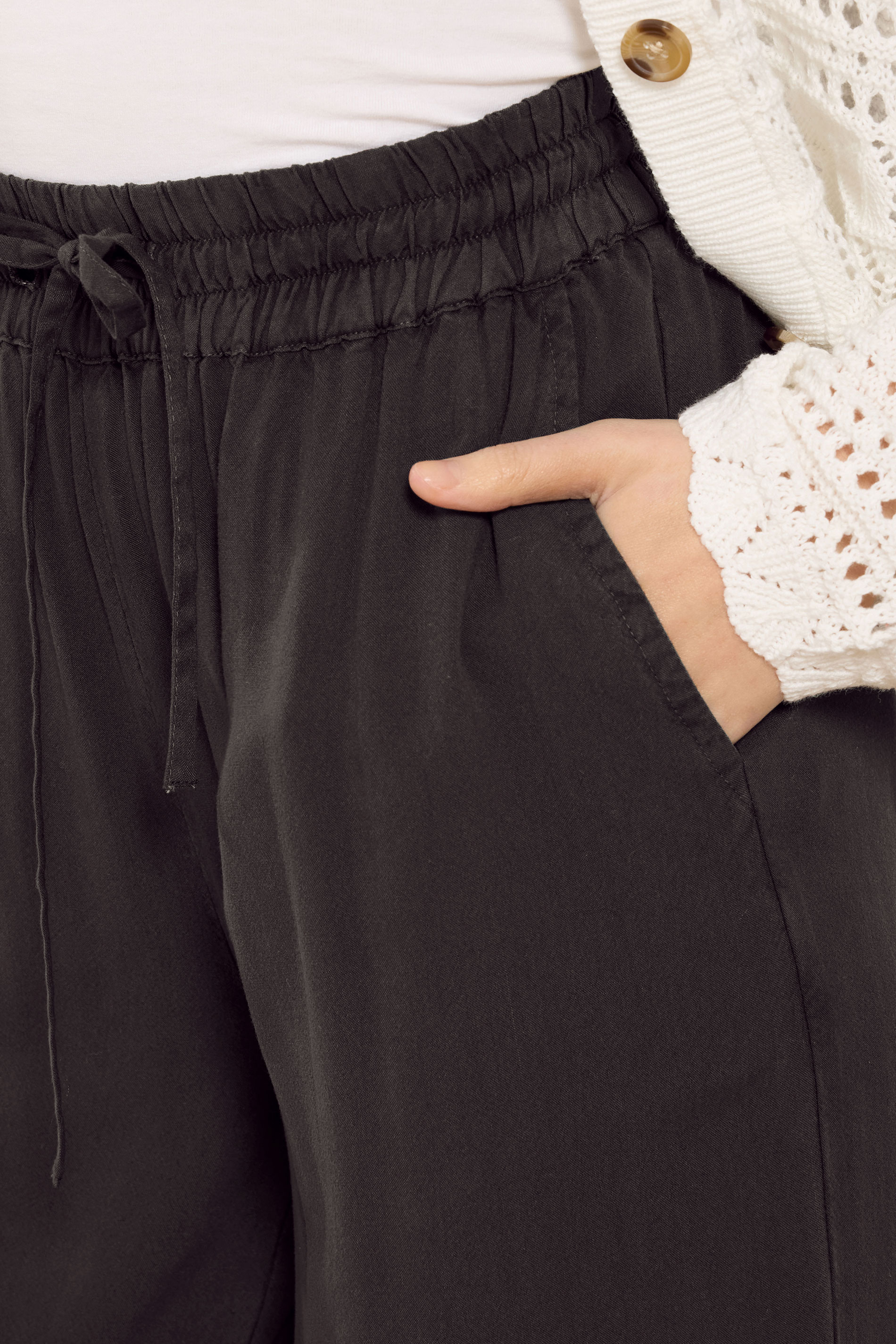 M&Co Chocolate Brown Wide Leg Trousers | M&Co  5