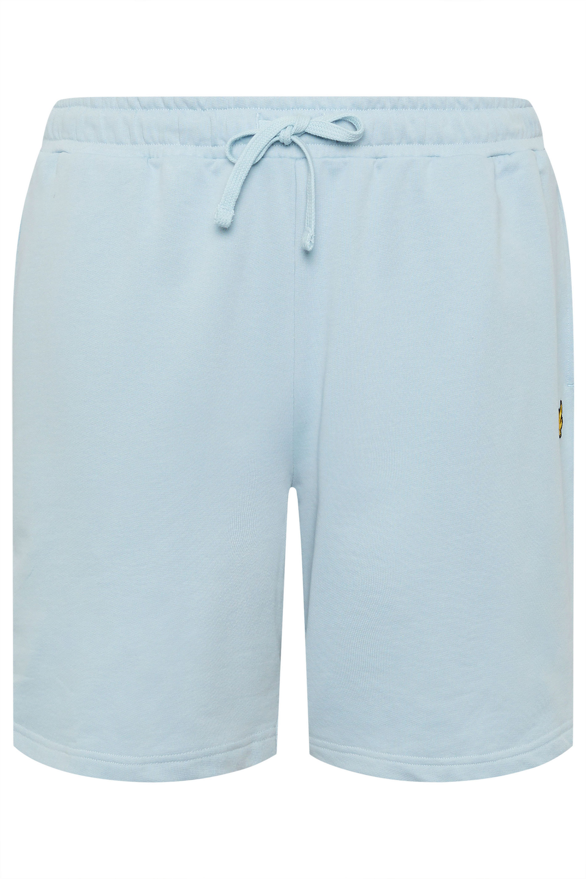 LYLE & SCOTT Big & Tall Opal Blue Jogger Shorts | BadRhino 2