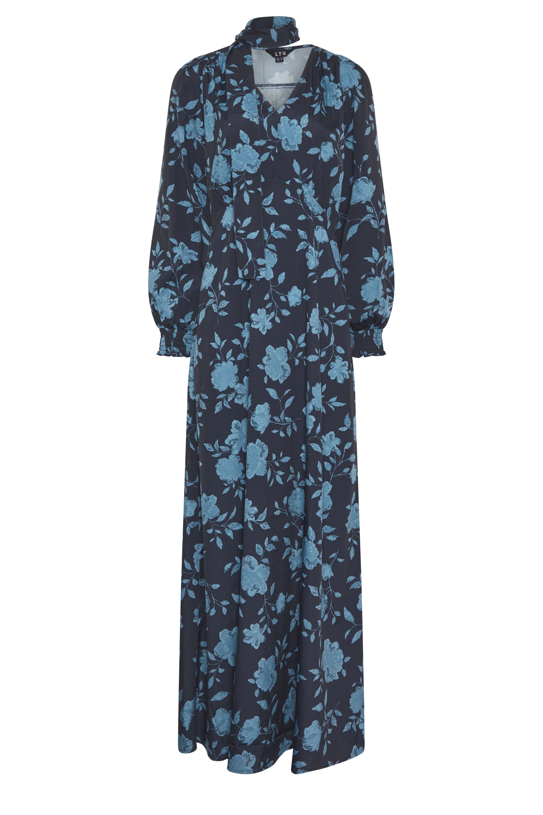 LTS Tall Women's Navy Blue Floral Maxi Dress | Long Tall Sally 6