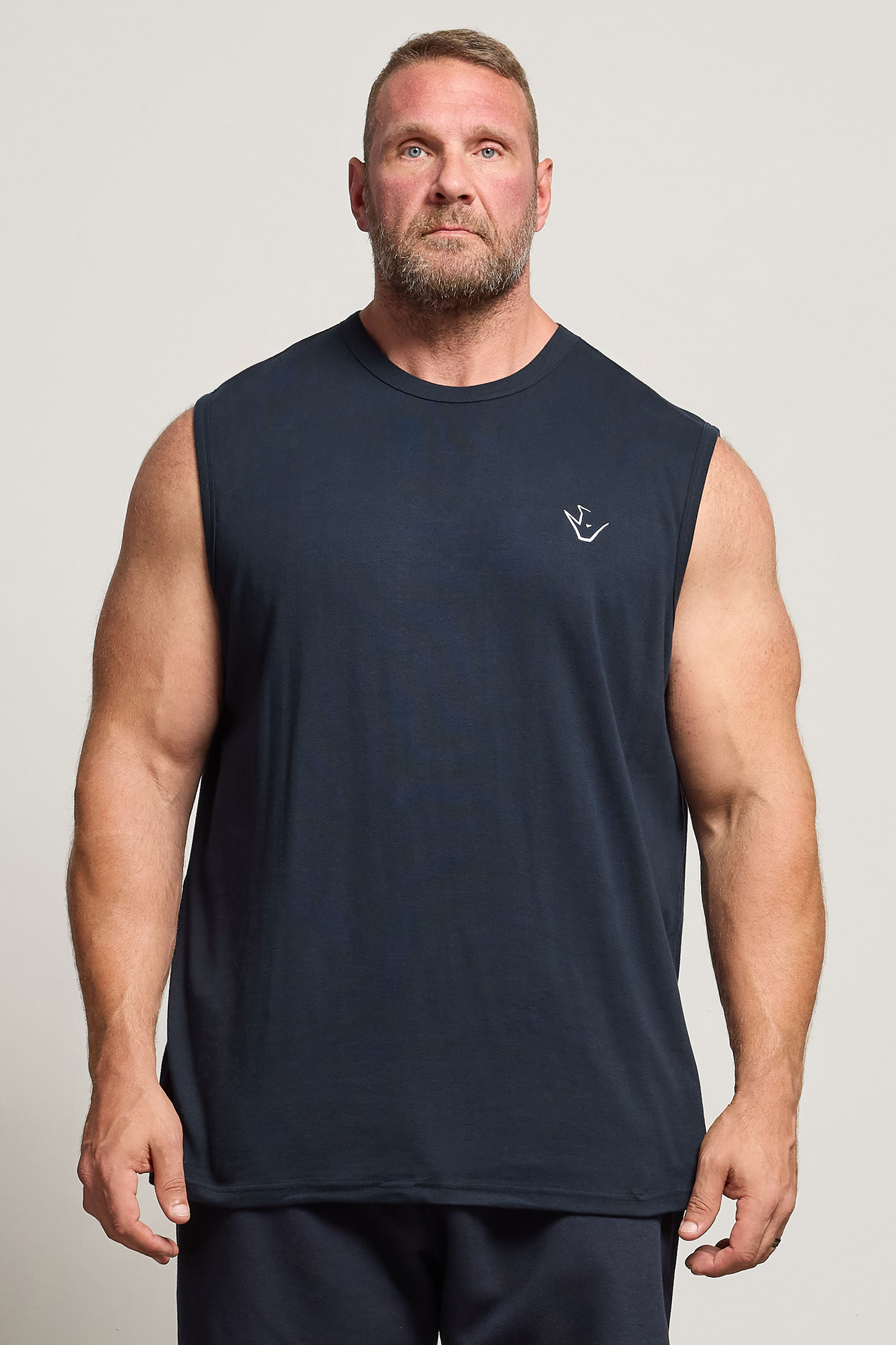 IronRhino Big & Tall Navy Blue 'Rest Day' Vest 3
