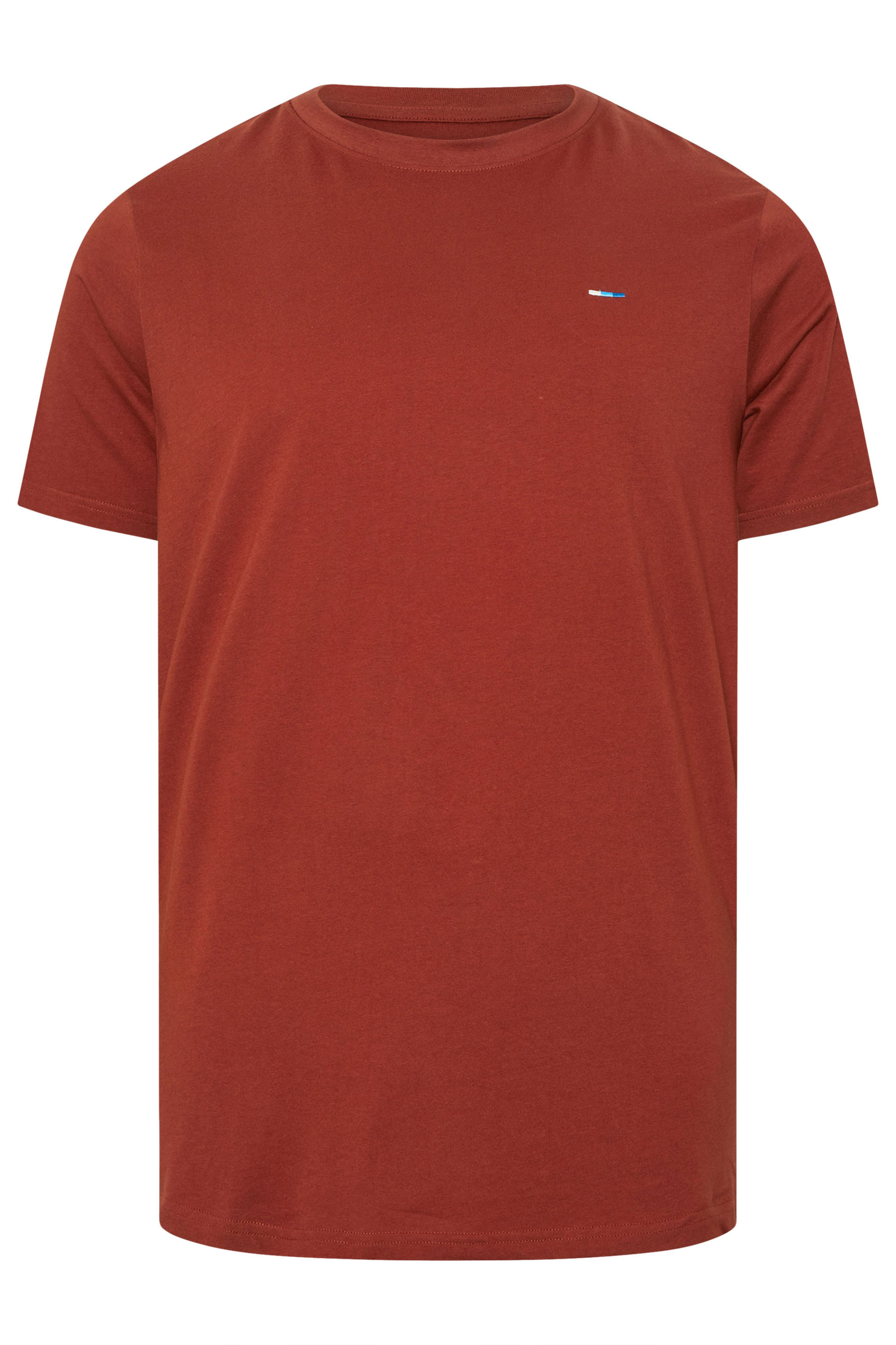 BadRhino Big & Tall Burnt Red Extra Long Core T-Shirt | BadRhino 6