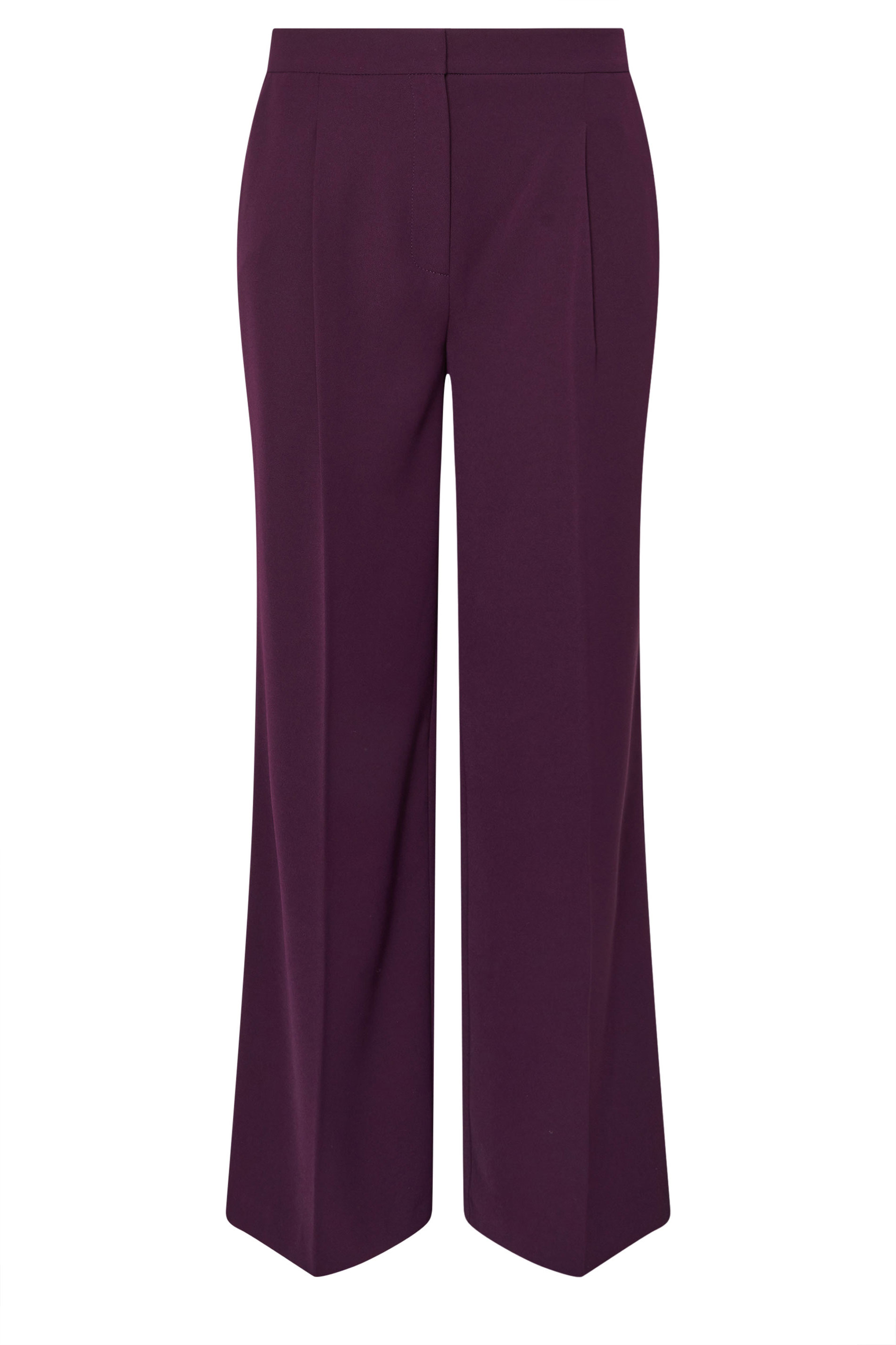 STAR Purple Tailored Pleated Front Trousers | StarByJM 9