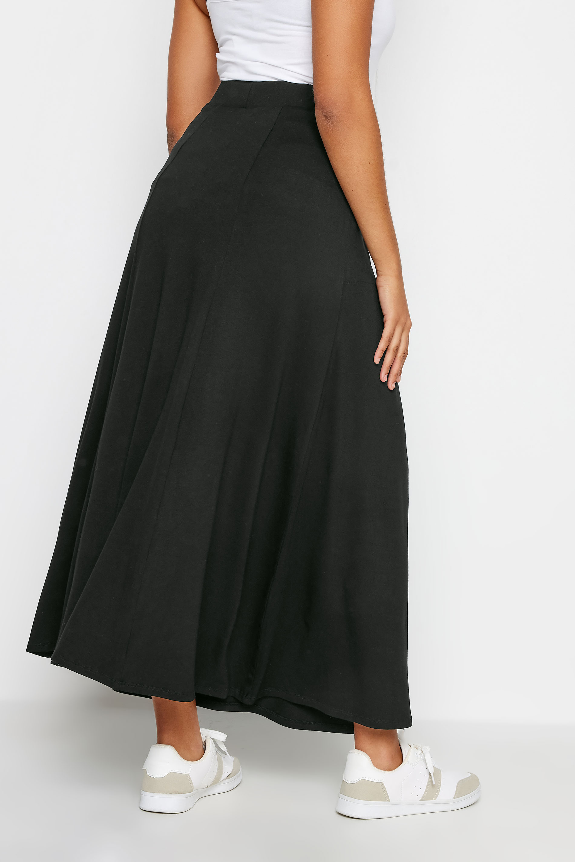 M&Co Black Pocket Maxi Skirt | M&Co 3