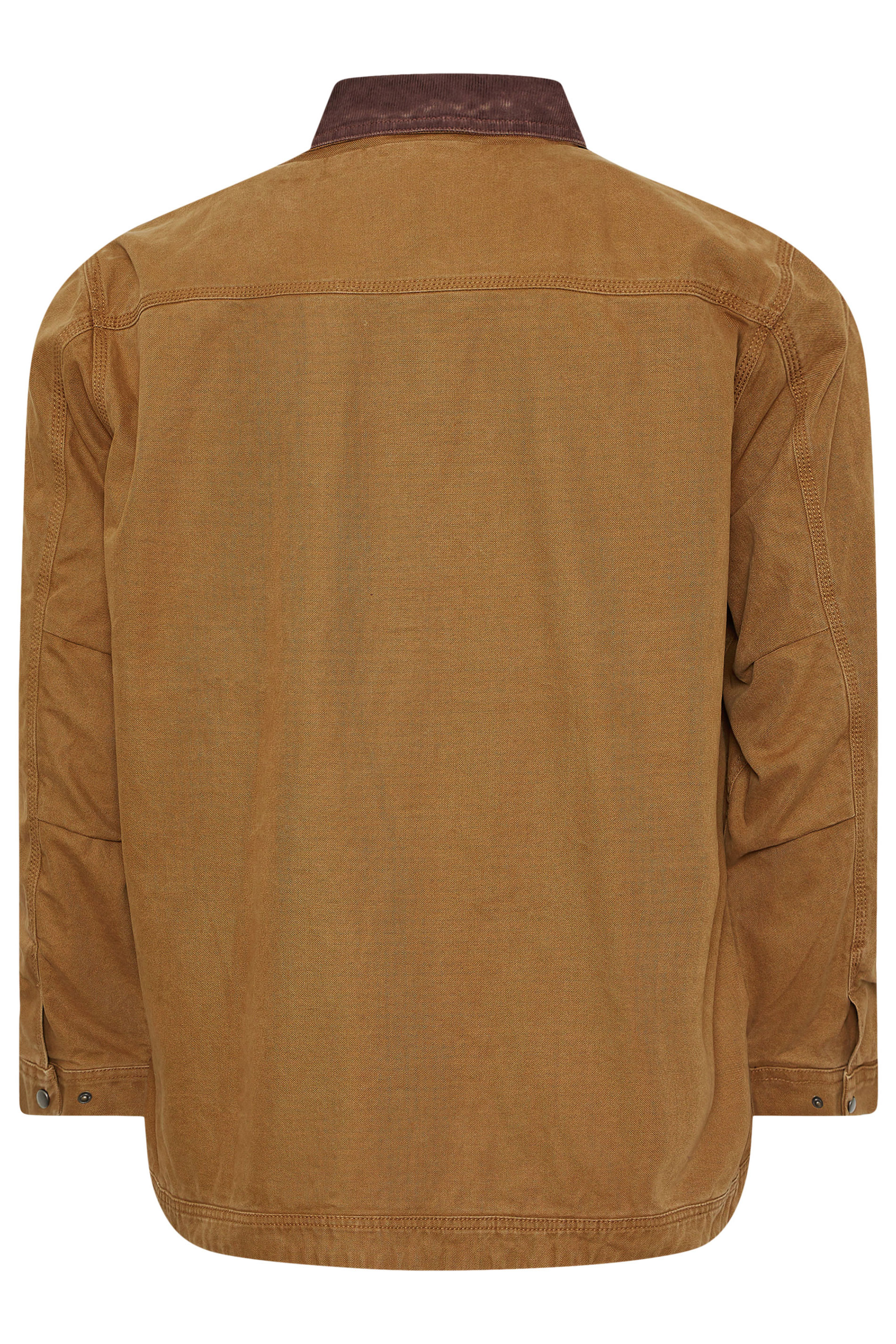 BadRhino Big & Tall Brown Canvas Worker Jacket | BadRhino 7