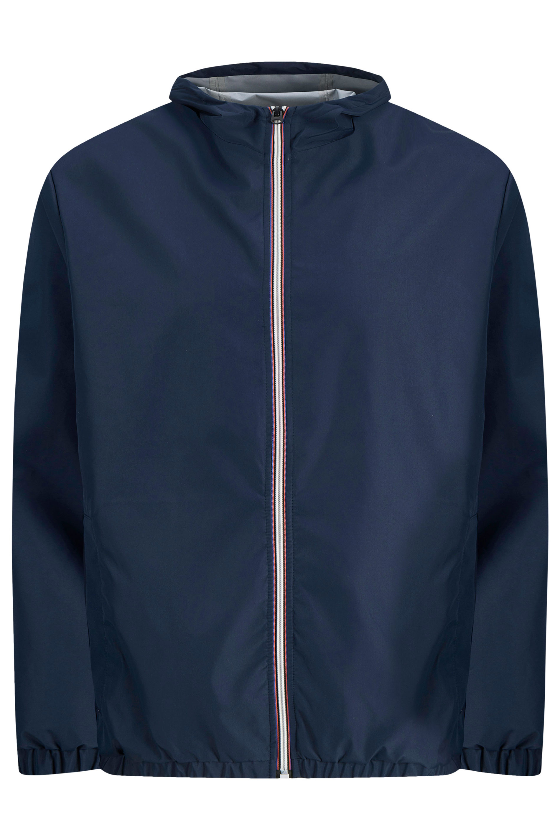 JACK & JONES Big & Tall Navy Blue Lightweight Jacket | BadRhino 2