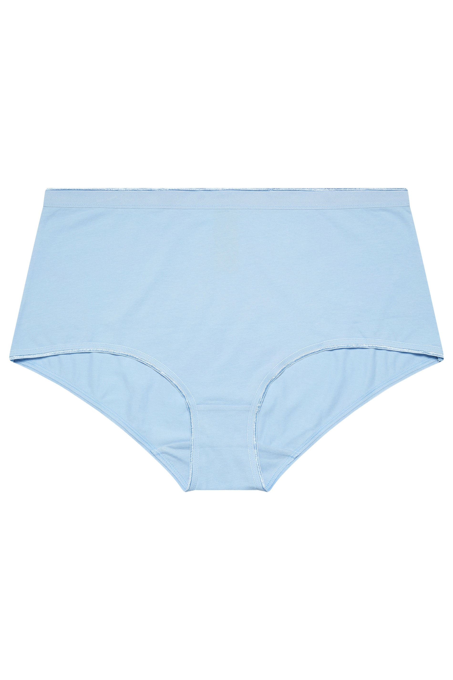 YOURSET 5 PACK Plus Size Blue Pastel Full Briefs | Yours Clothing 11