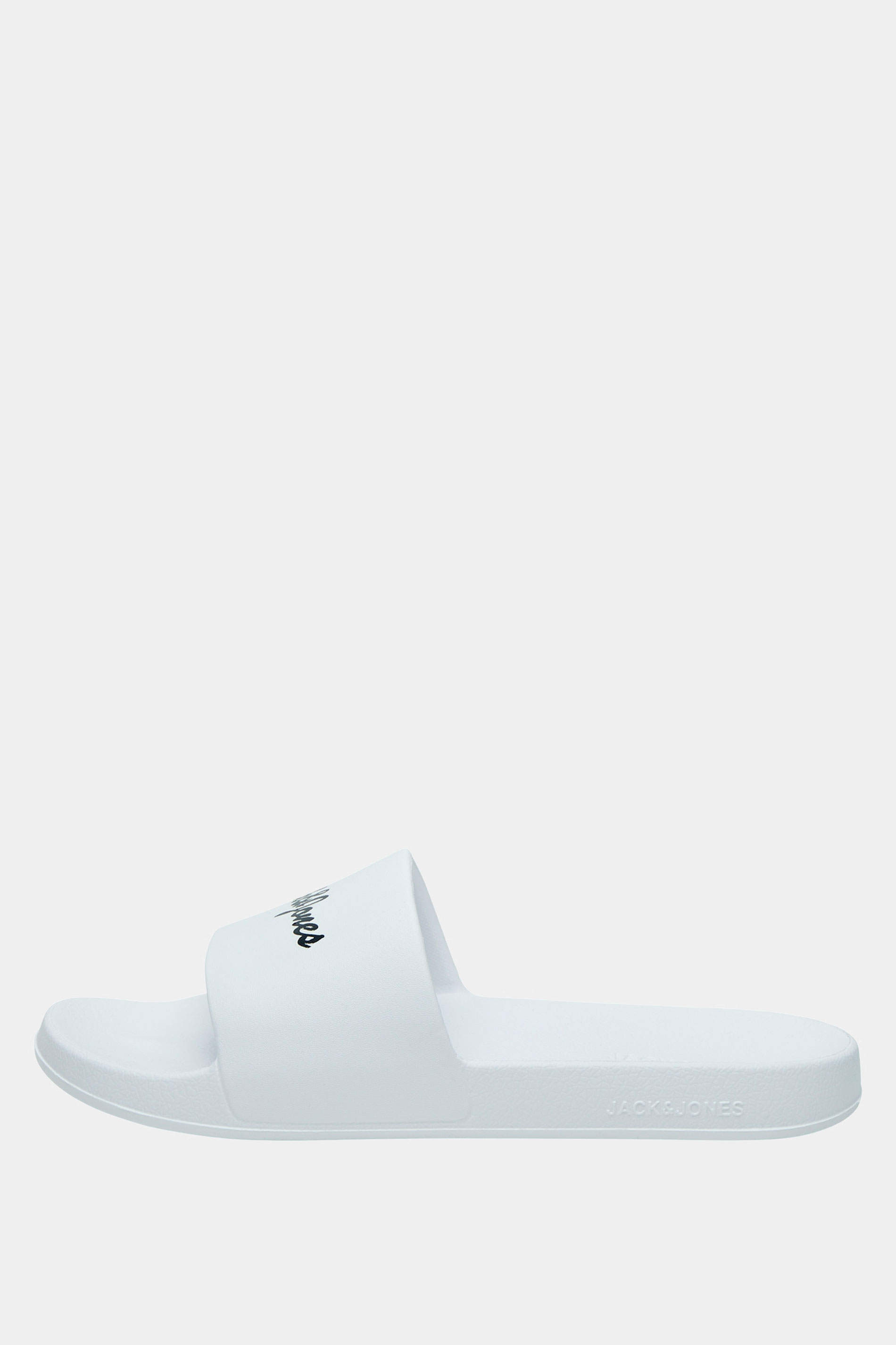 JACK & JONES Big & Tall White Moulded Logo Slider | BadRhino 2