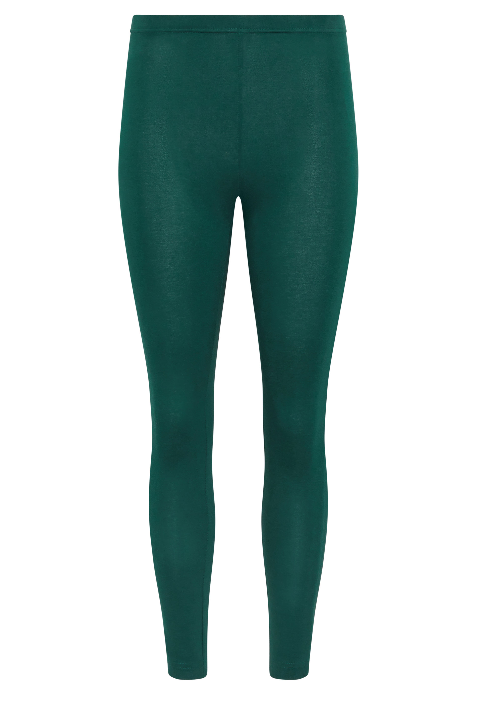 PixieGirl Petite Women's 2 PACK Forest Green & Black Cotton Leggings | PixieGirl 7