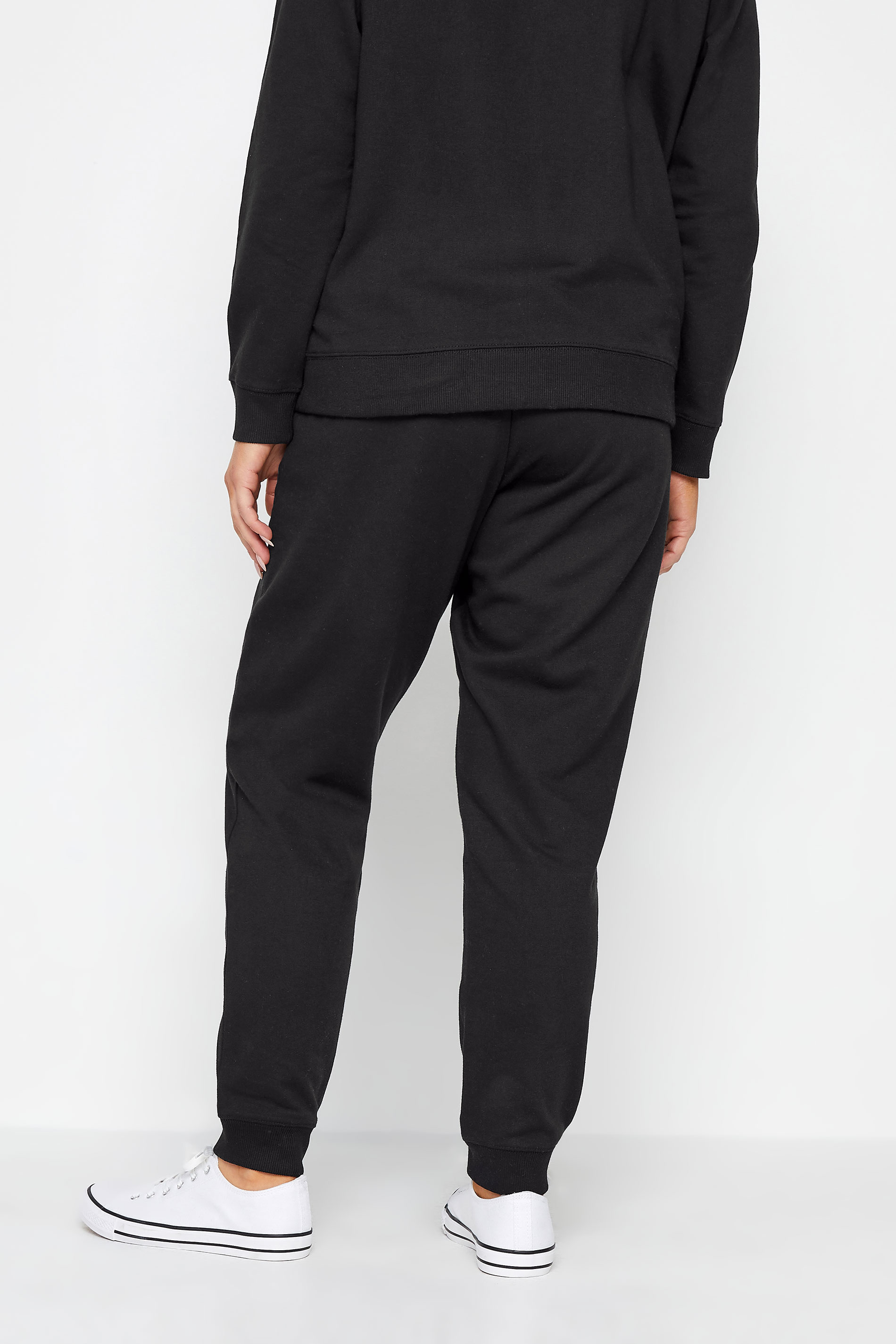 M&Co Black Essential Soft Touch Lounge Joggers | M&Co 3