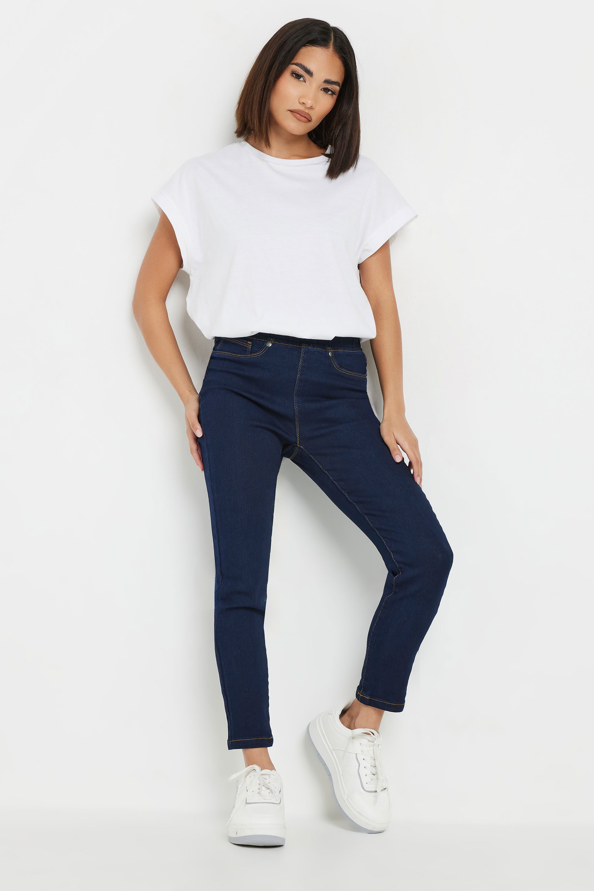 PixieGirl Petite Women's Dark Blue JENNY Jeggings | PixieGirl 3