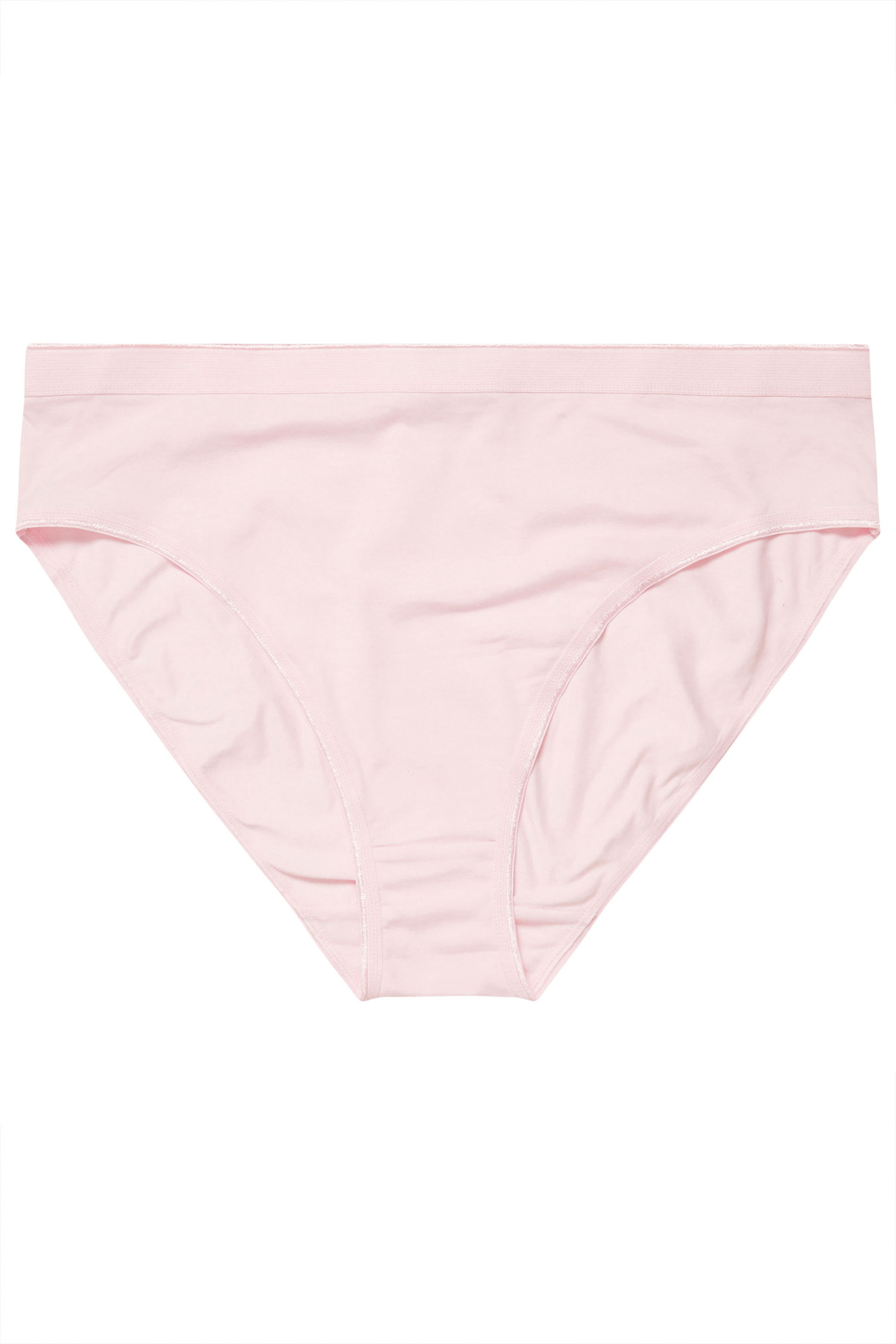 YOURSET 5 PACK Plus Size Black & Pink Star Print High Leg Knickers | Yours Clothing  9