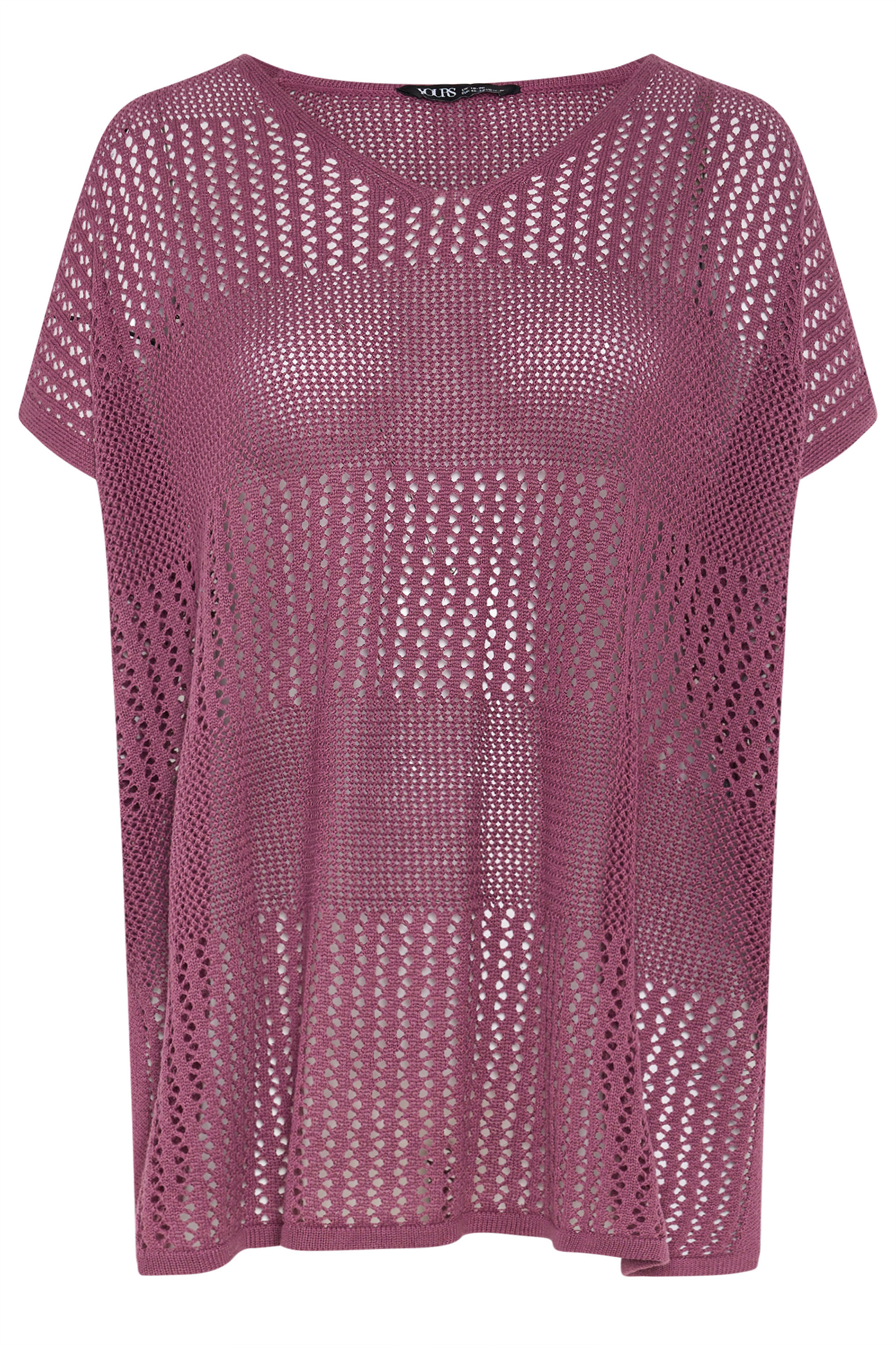 YOURS Plus Size Pink Throw On Beach Kimono | Yours Clothing 8