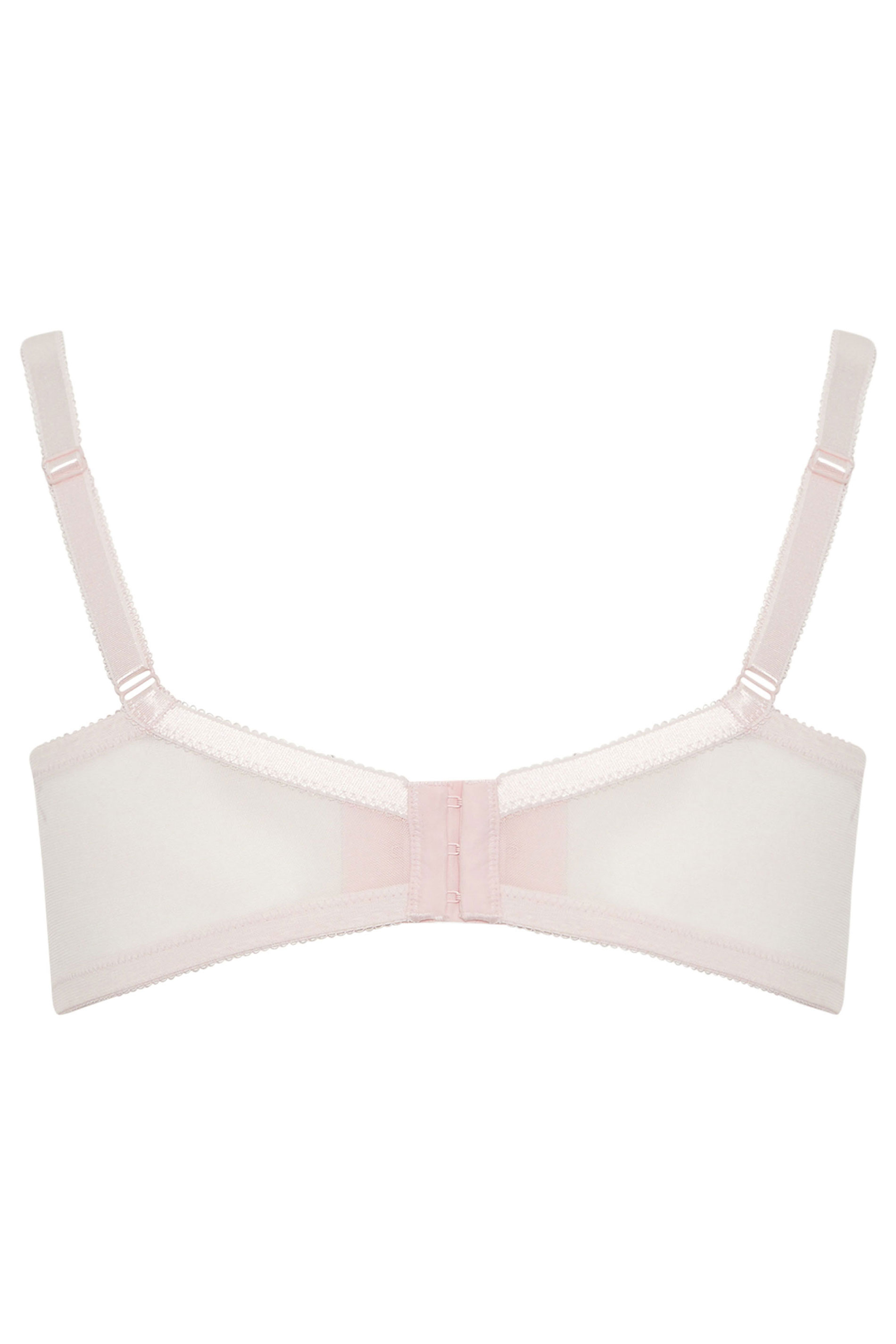 YOURSET 2 PACK Plus Size Pink Cotton Lace Trim Non-Padded Non-Wired Bralette | Yours Clothing 11