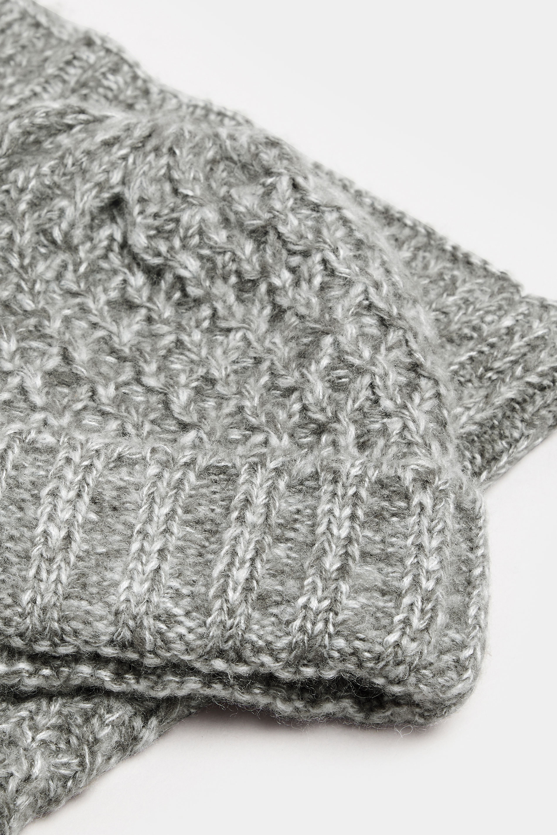 BadRhino Grey Knitted Snood & Beanie Set | BadRhino 2