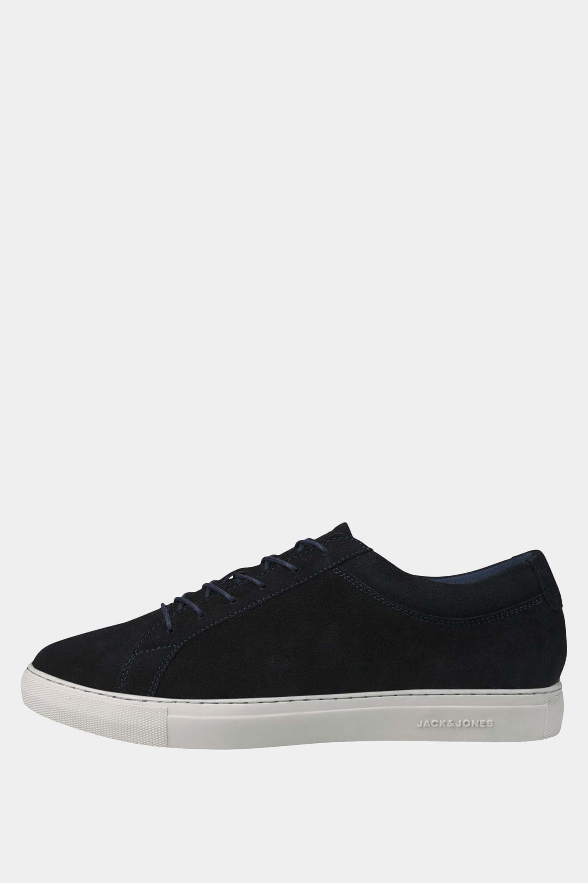 JACK & JONES Big & Tall Black Suede Trainers | BadRhino 2