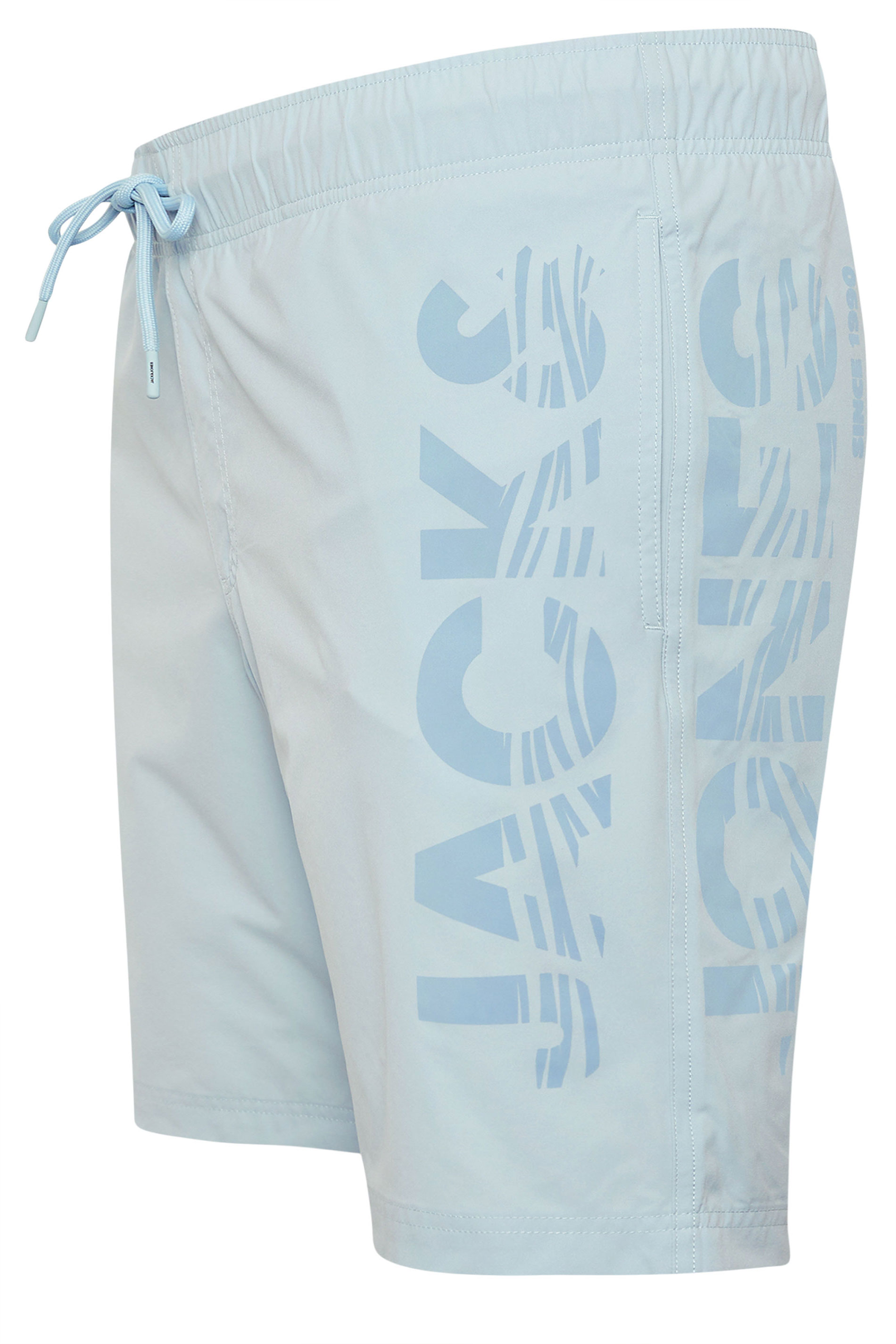 JACK & JONES Big & Tall 2 Pack Celestial Blue Swim Shorts | BadRhino 9