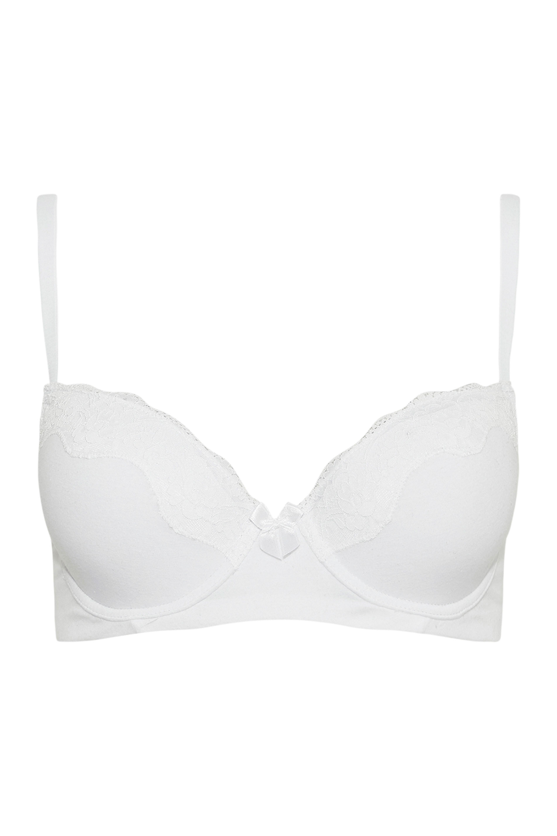 Tall Women's LTS 2 PACK Black & White Cotton T-Shirt Bras | Long Tall Sally 11