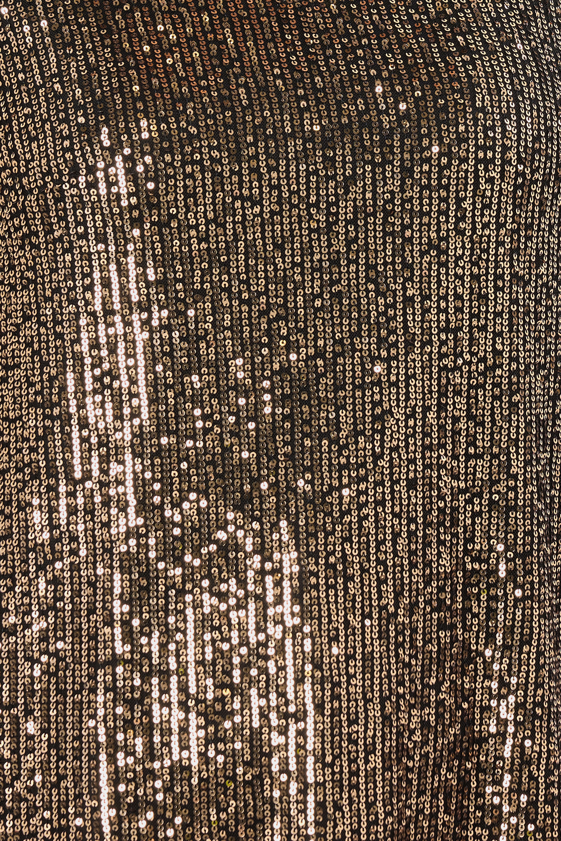 EVANS Plus Size Gold Sequin Embellished Vest Top | Evans 4