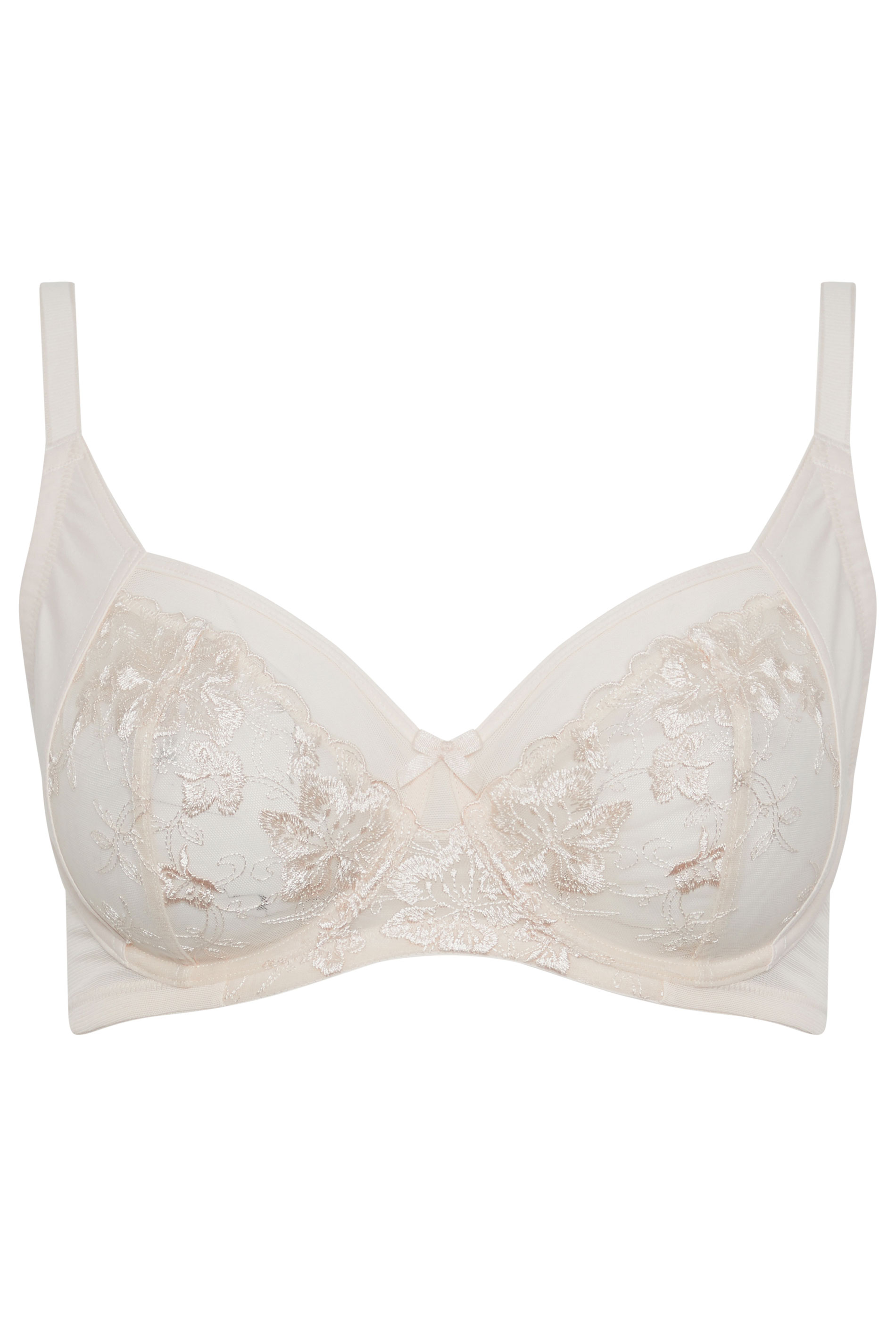 YOURSET 2 PACK Plus Size Black & White Underwired Bras | Yours Clothing 1