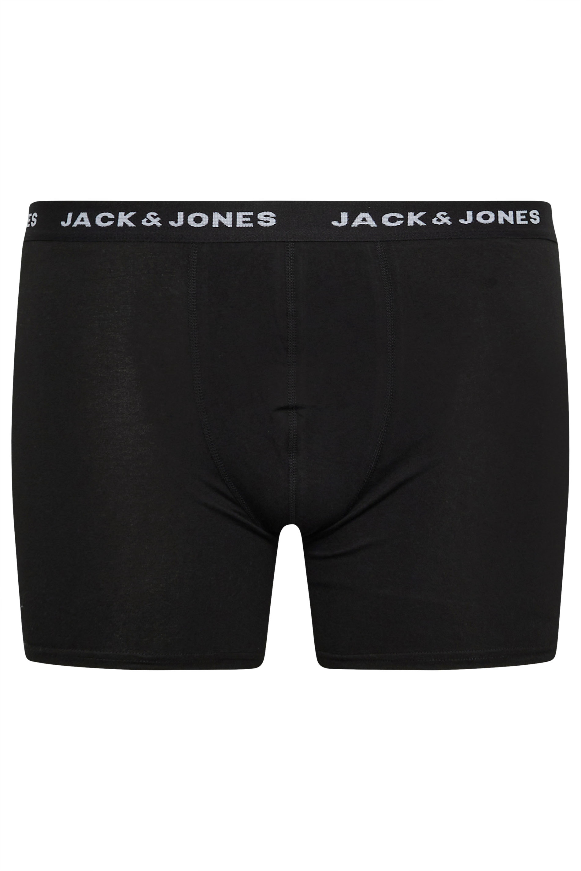 JACK & JONES Big & Tall Black 7 Pack Basic Boxers | M&Co 11