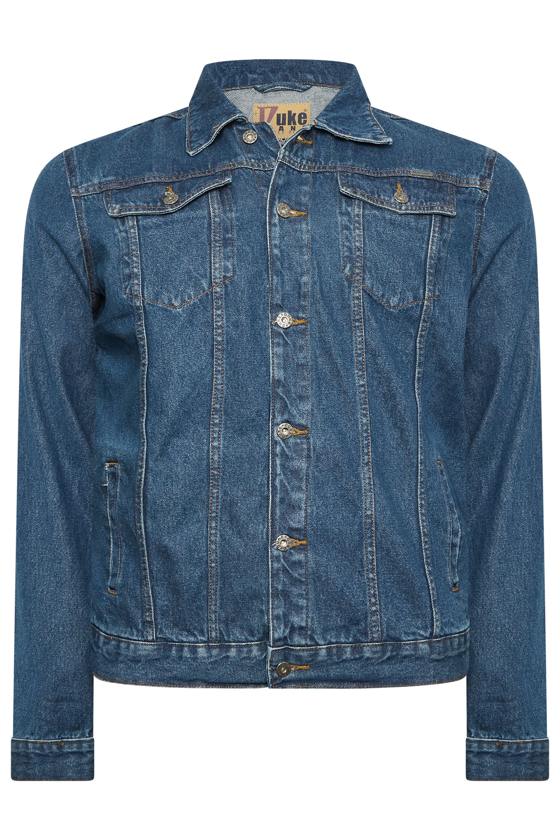 D555 Blue Denim Jacket | BadRhino 4
