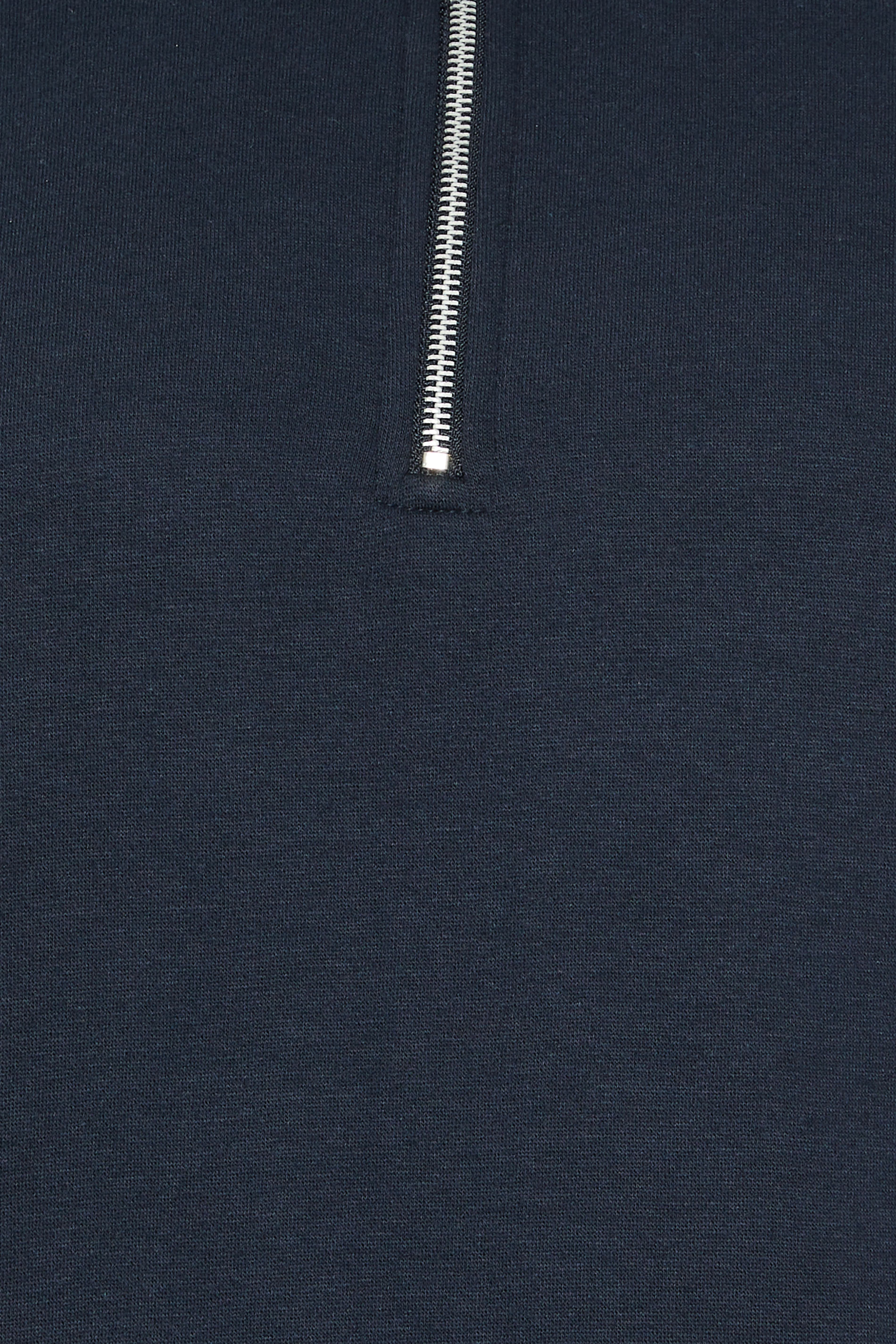 BadRhino Big & Tall Navy Blue Quarter Zip Sweatshirt | BadRhino 5