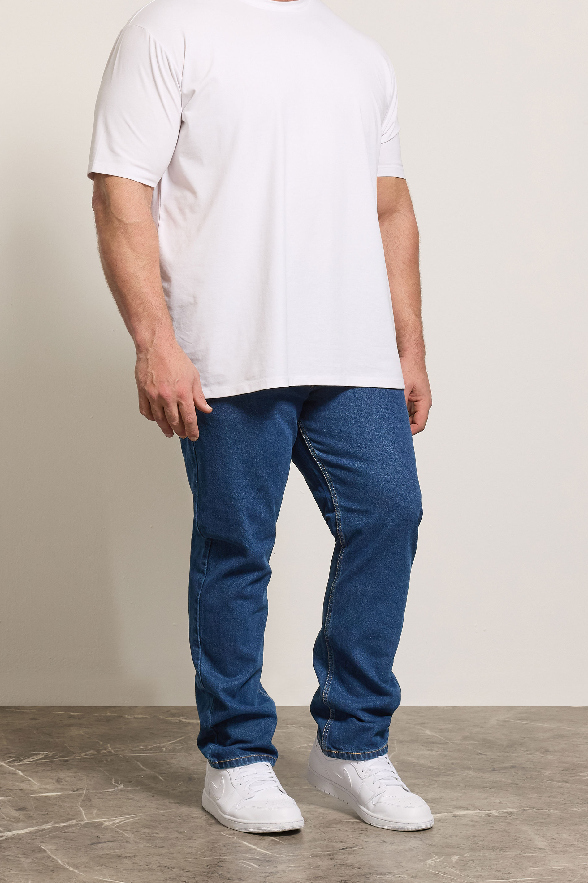 KAM Blue KBS 150 Straight Leg Jeans | BadRhino 3