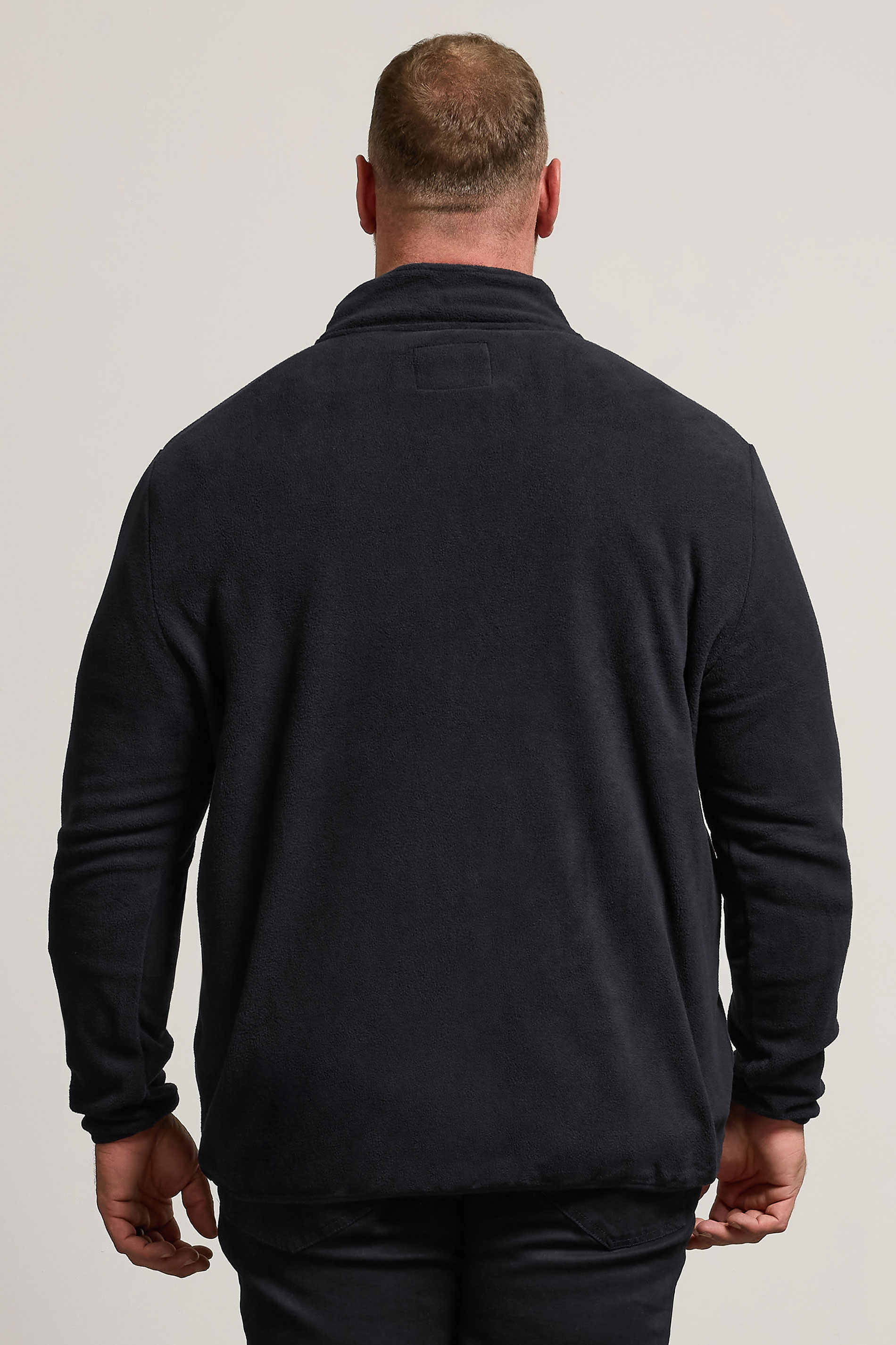 BadRhino Black Essential Zip Through Fleece | BadRhino 2
