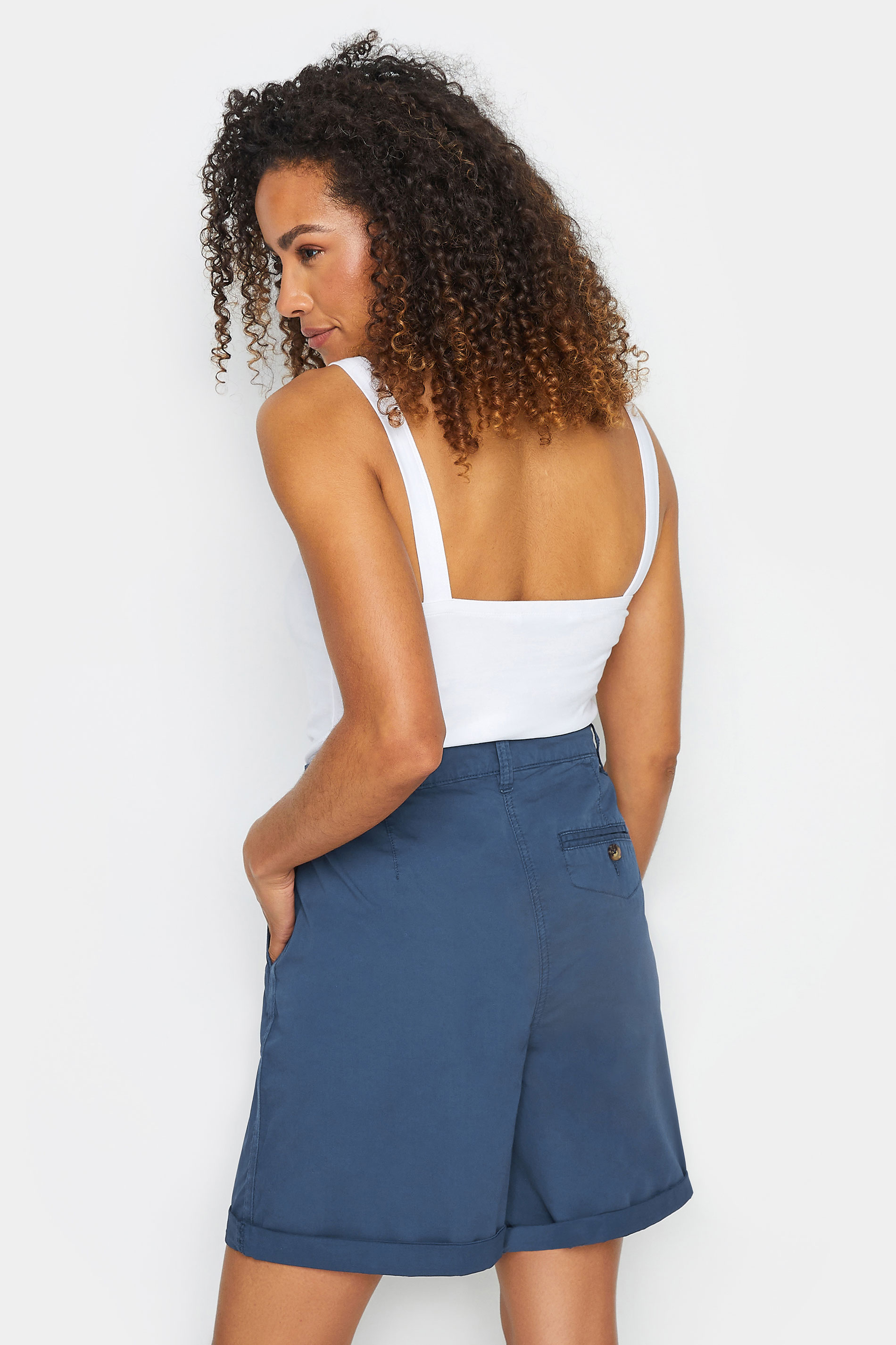 3110046 Navy Blue Chino Shorts