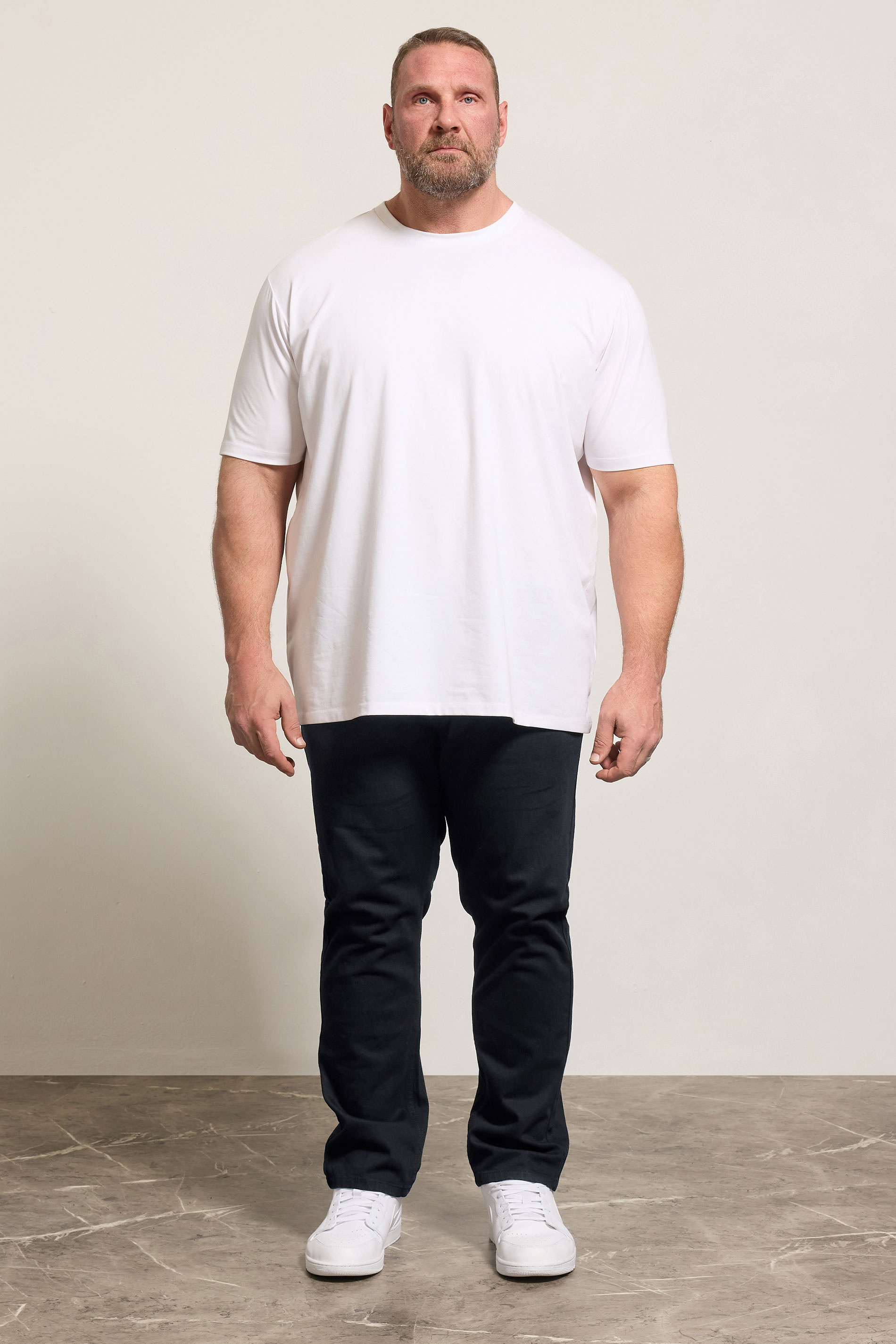 KAM Black KBS 150 Straight Leg Jeans | BadRhino 1